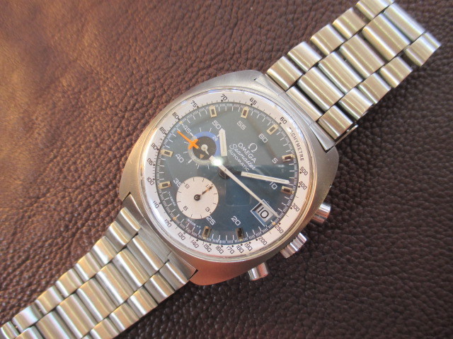 OMEGA オメガ シーマスター ビンテージ・クロノグラフ 自動巻 74'Sが