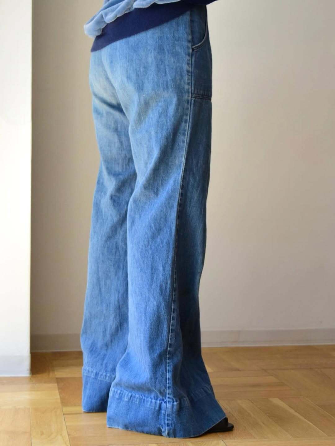 Wrangler flare denim pants の画像 3
