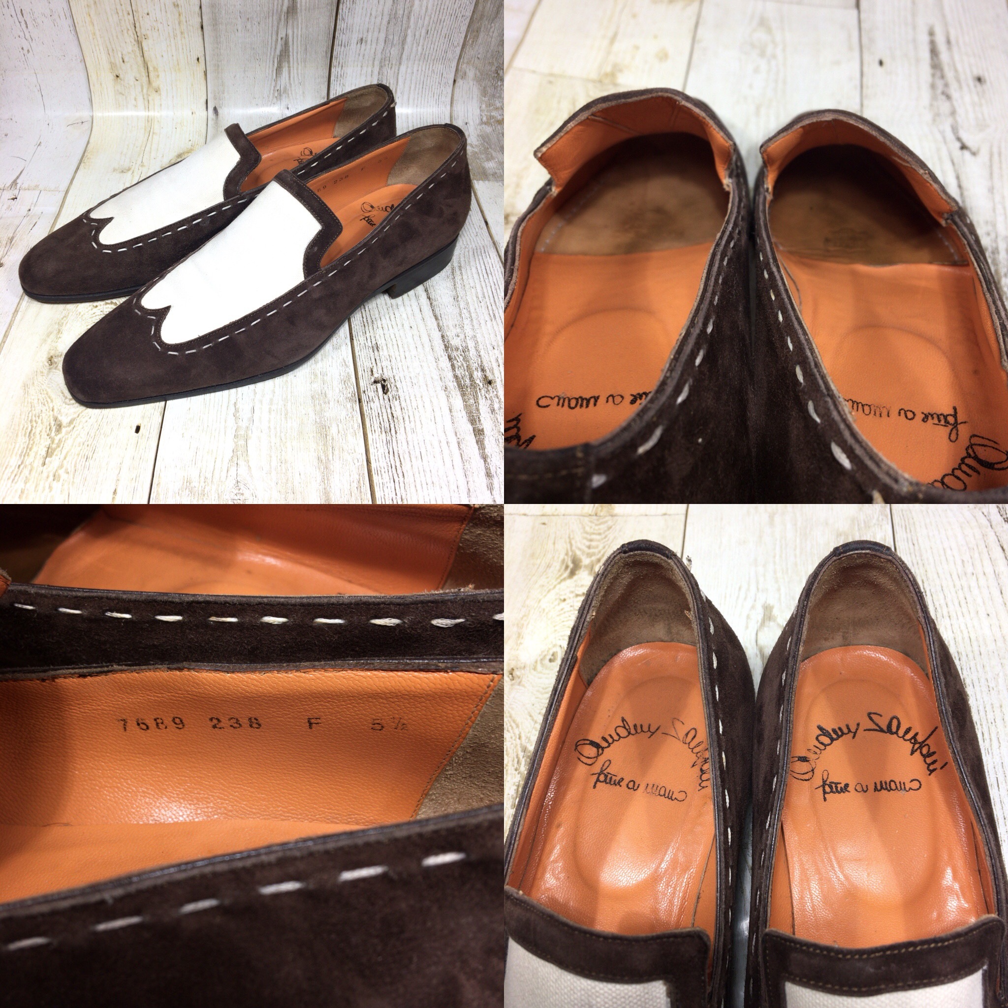 Santoni サントーニ ローファー UK5H 24cm | 中古靴・革靴・ブーツ通販専門店 DafsMart ダフスマート Online Shop