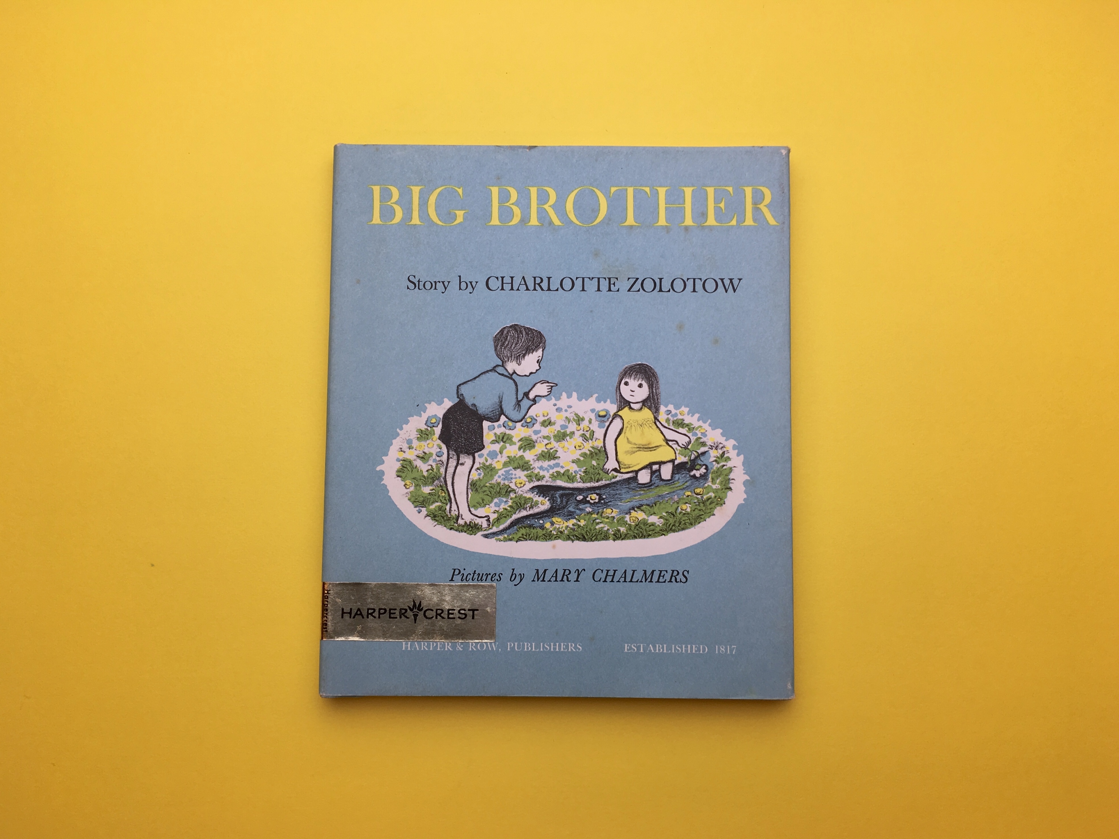 Big Brother Charlotte Zolotow Mary Chalmers シャーロット ゾロトウ メアリー チャーマーズ B234 コ本や Picture Book Shop
