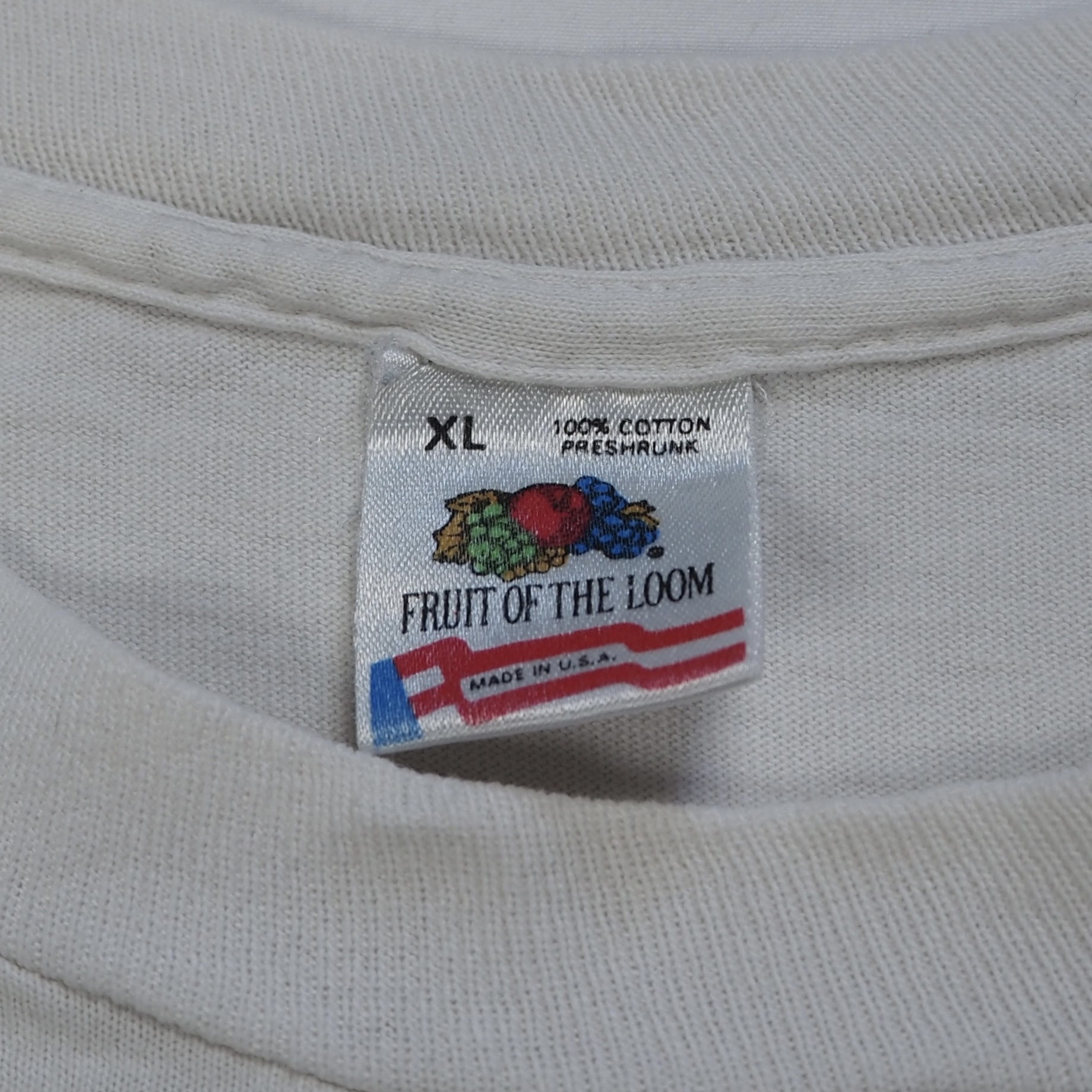 90’s フルーツタグ 天安門事件 Tシャツ XLサイズ の画像 9