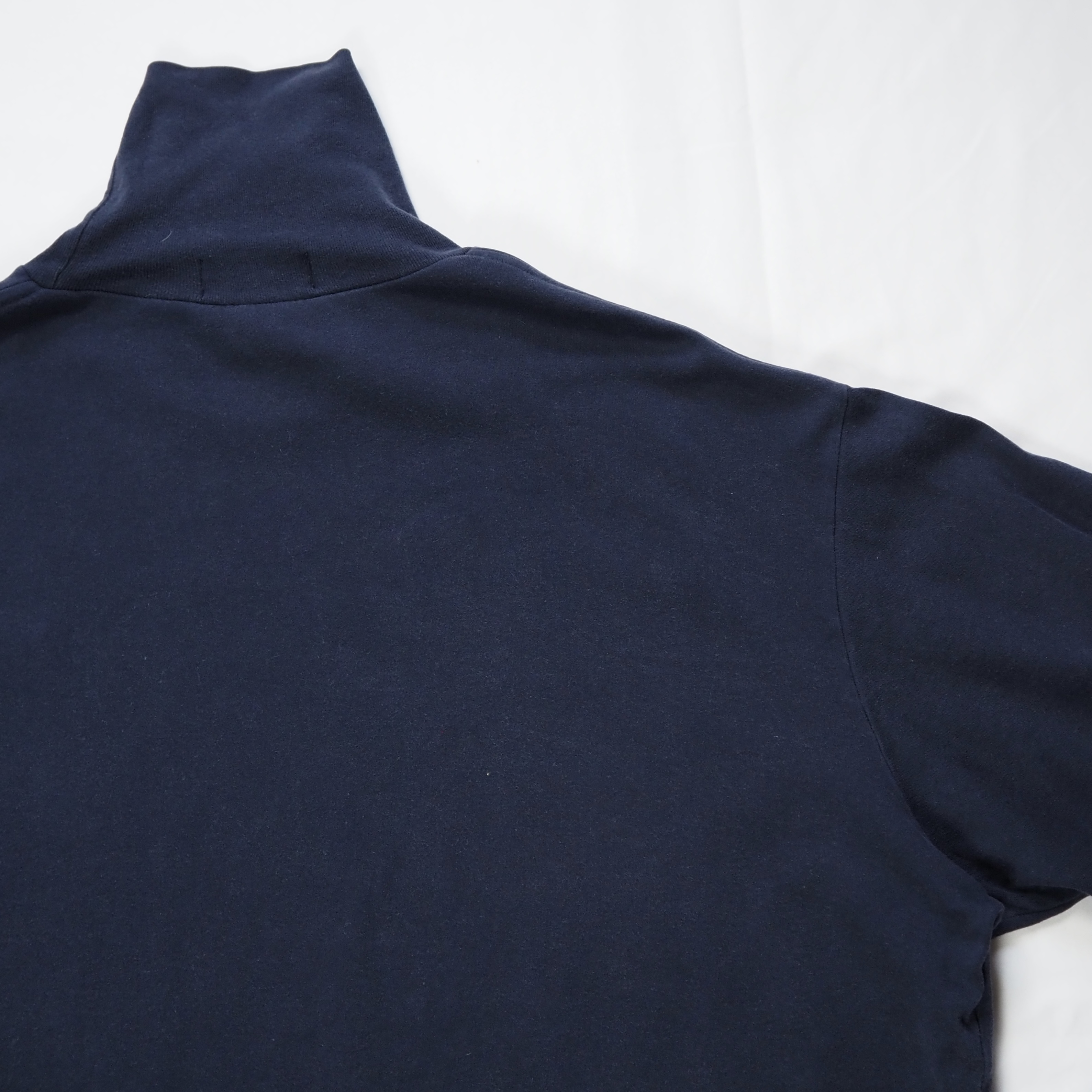 90’s Ralph Lauren タートルネック XXL ネイビー の画像 14
