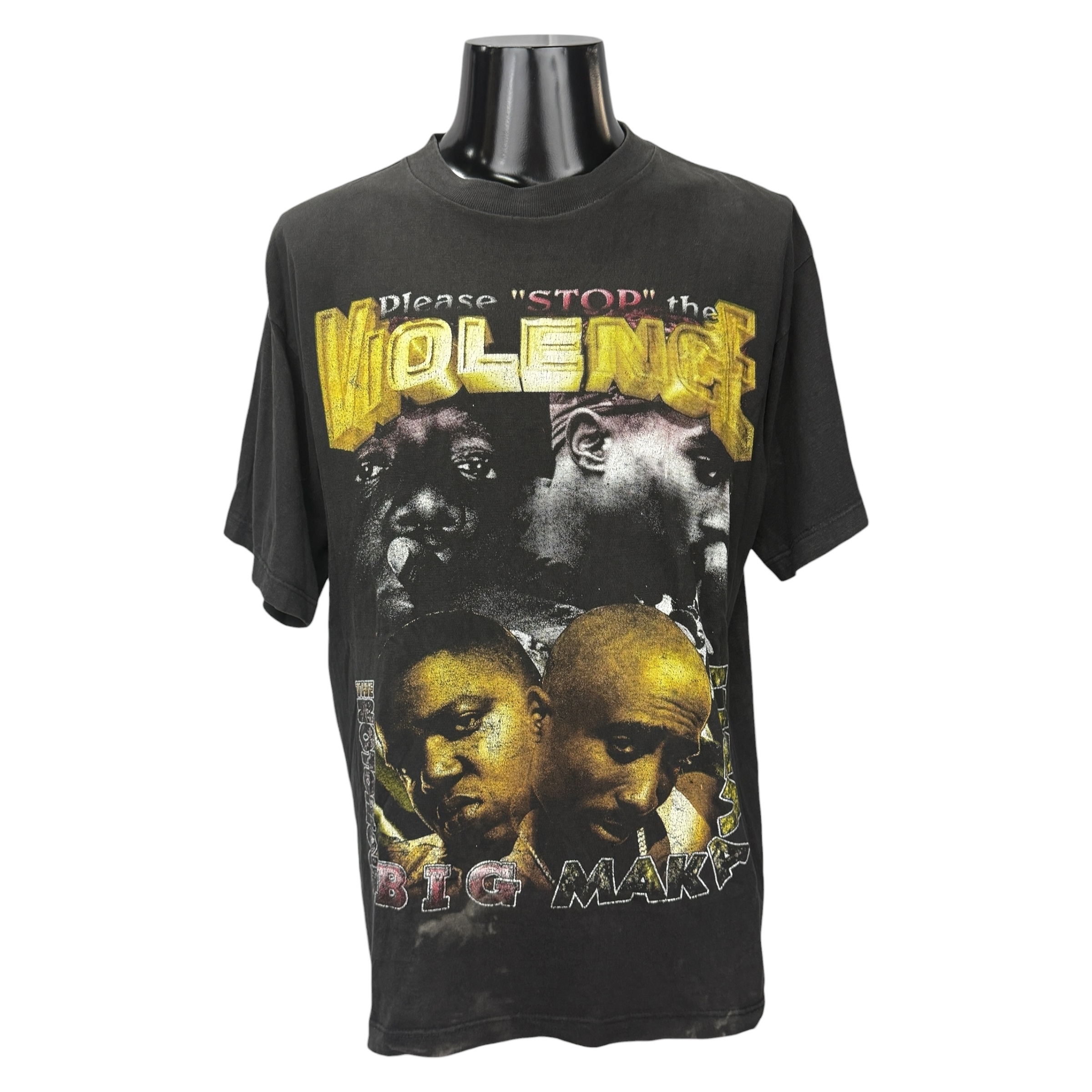 【2PAC / NOTORIOUS B.I.G.】2パック ノトーリアスB.I.G. “STOP THE VIOLENCE” 90’s – 00’s Vintage Tシャツ