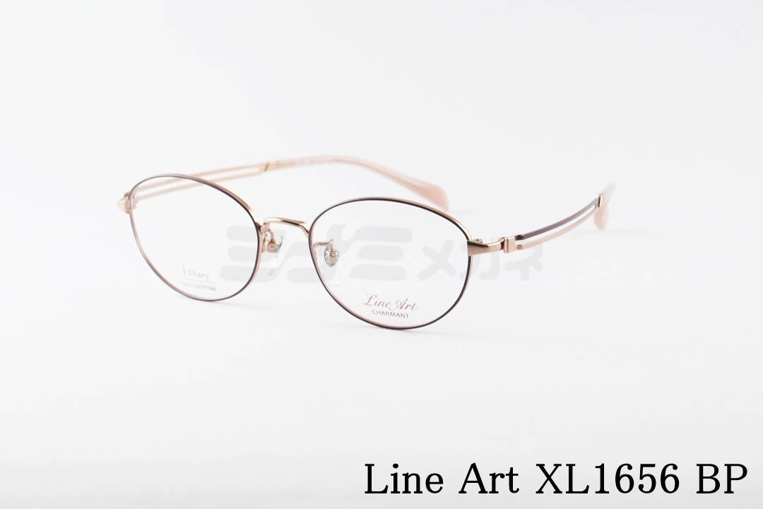 Line Art ダイヤモンド メガネ CHARMANT XL1625 GD opera シャルマン