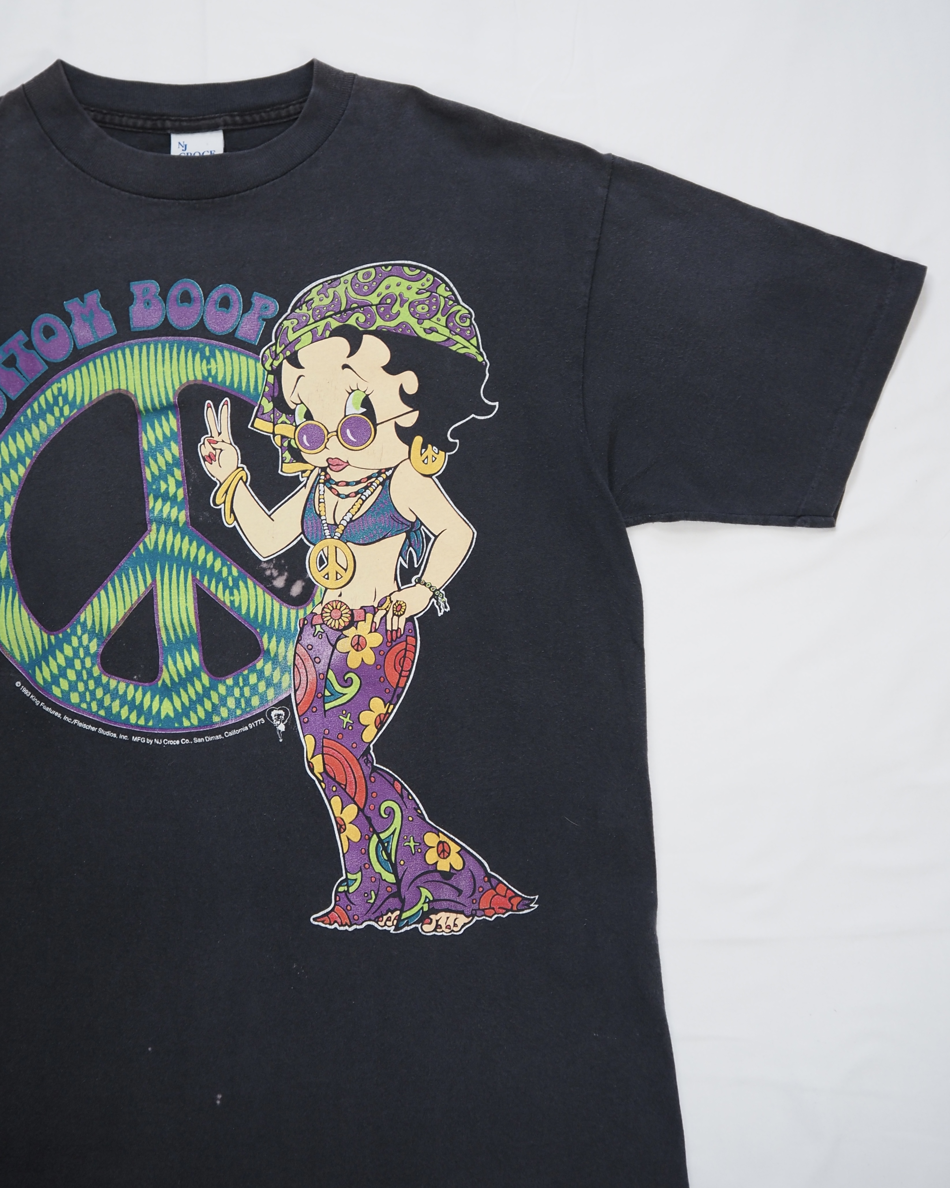 【5/6(水)20:00入荷】90’s Betty Boop Tシャツ Lサイズ の画像 5