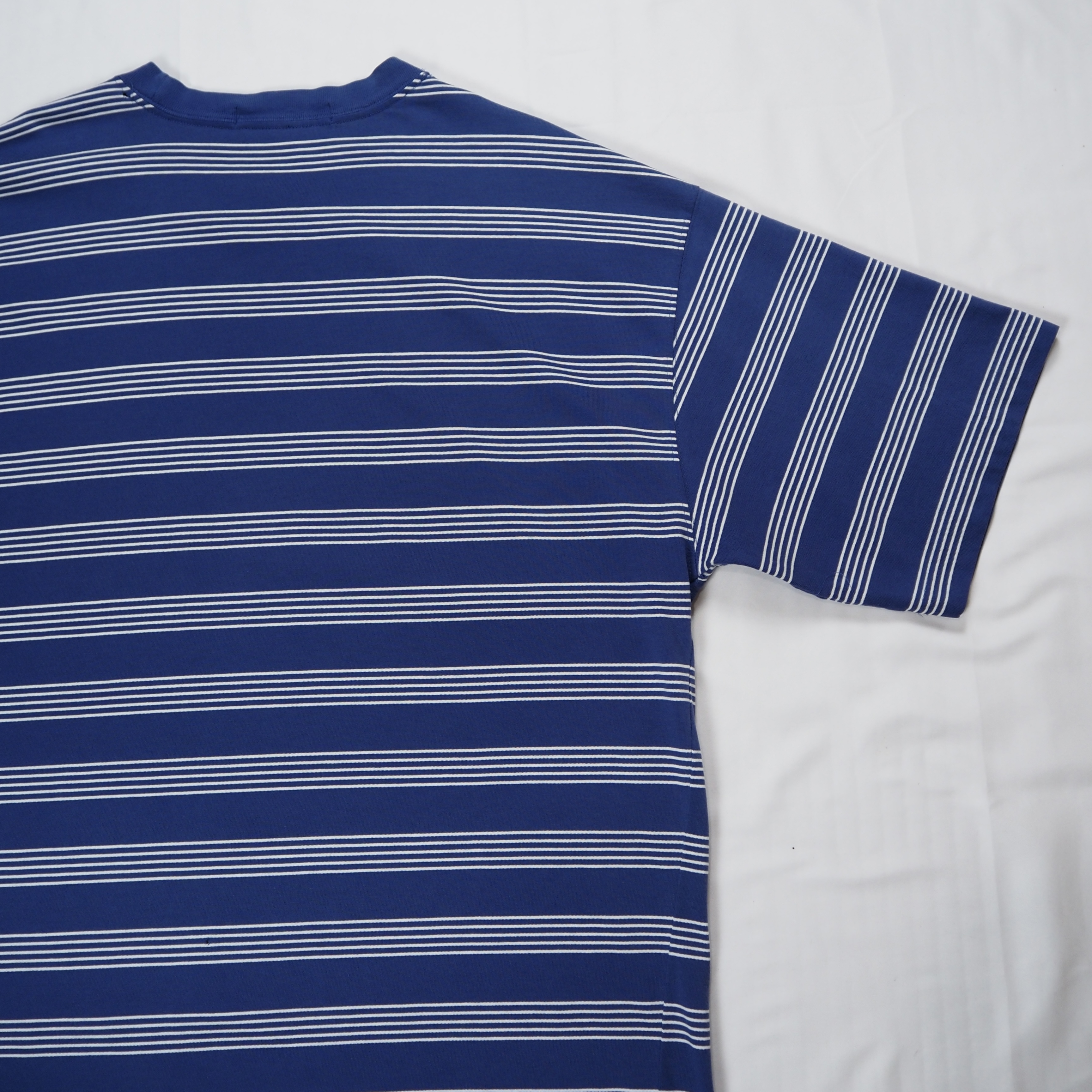90’s Banana Republic ボーダーTシャツ ネイビー×ホワイト の画像 11