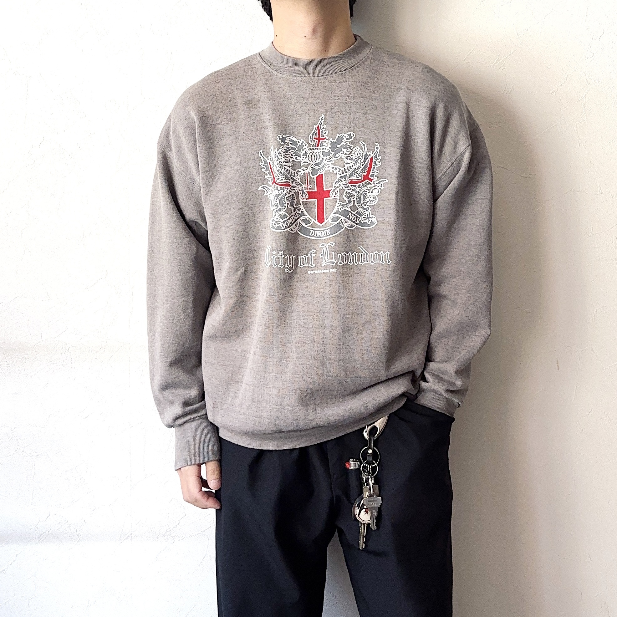 Vintage 80's【GYMNASIUM】"City of London" Sweat の画像 3