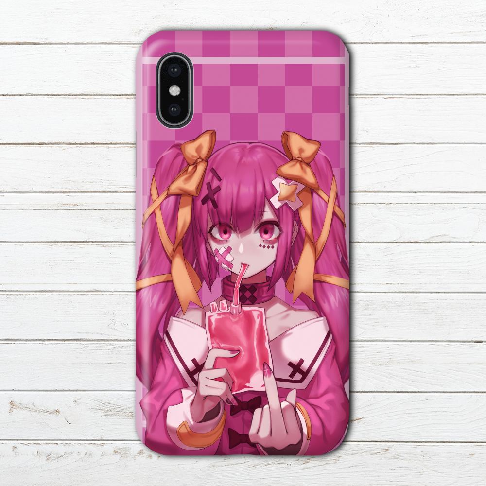 Iphoneケース スマホケース 病みかわいい イラスト Iphone11 Pro Max Xperia5 Iphone5 6 6s 7 8 ケース メンヘラ グッズ イラスト かっこいい 女の子 アクオスセンス3 タイトル やみかわ スマートフォンケース 作 ゆう おしゃれでかわいいiphoneケース スマホケース