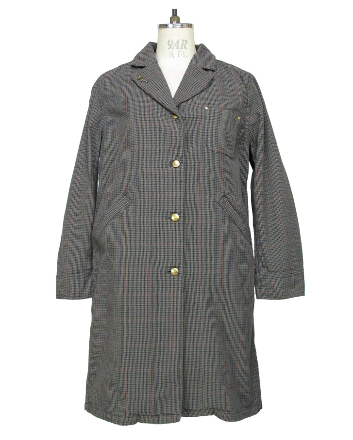 houndstooth Shop-coat - 画像3