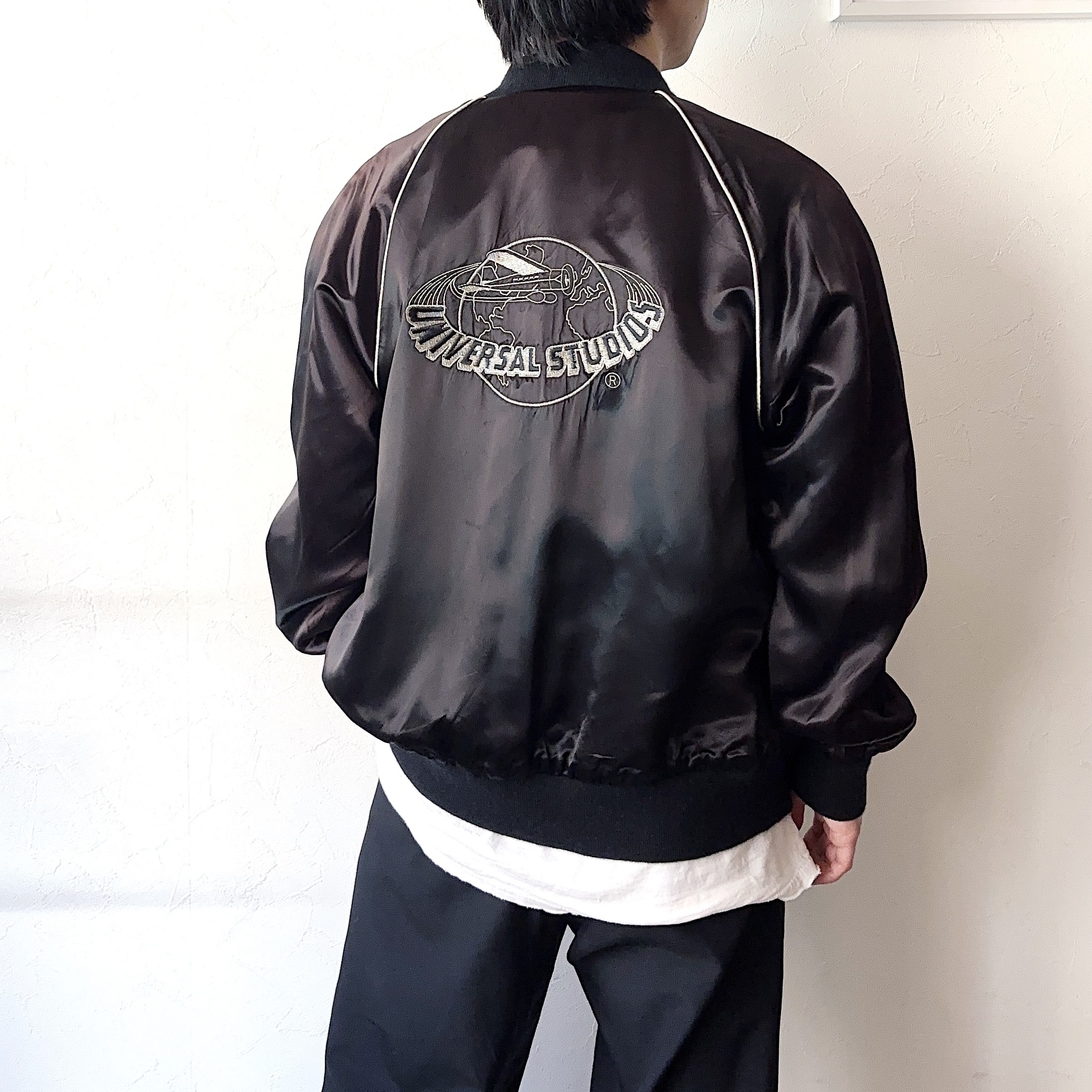 Vintage 70～80's【Masters Premium Jackets】"UNIVERSAL STUDIOS" Satin Jacket の画像 3