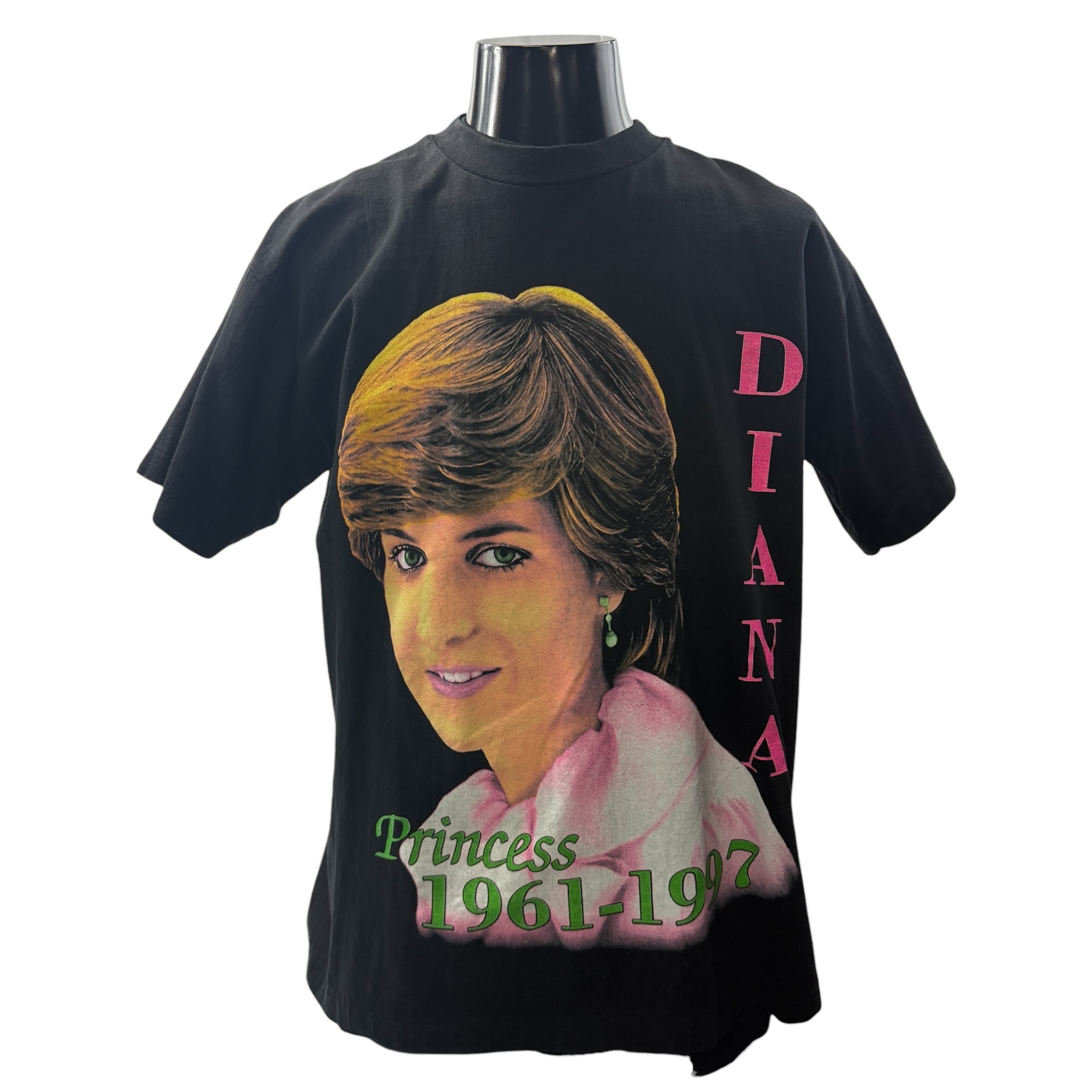 【PRINCESS DIANA】プリンセス・ダイアナ 追悼 メモリアル Vintage Tシャツ  L