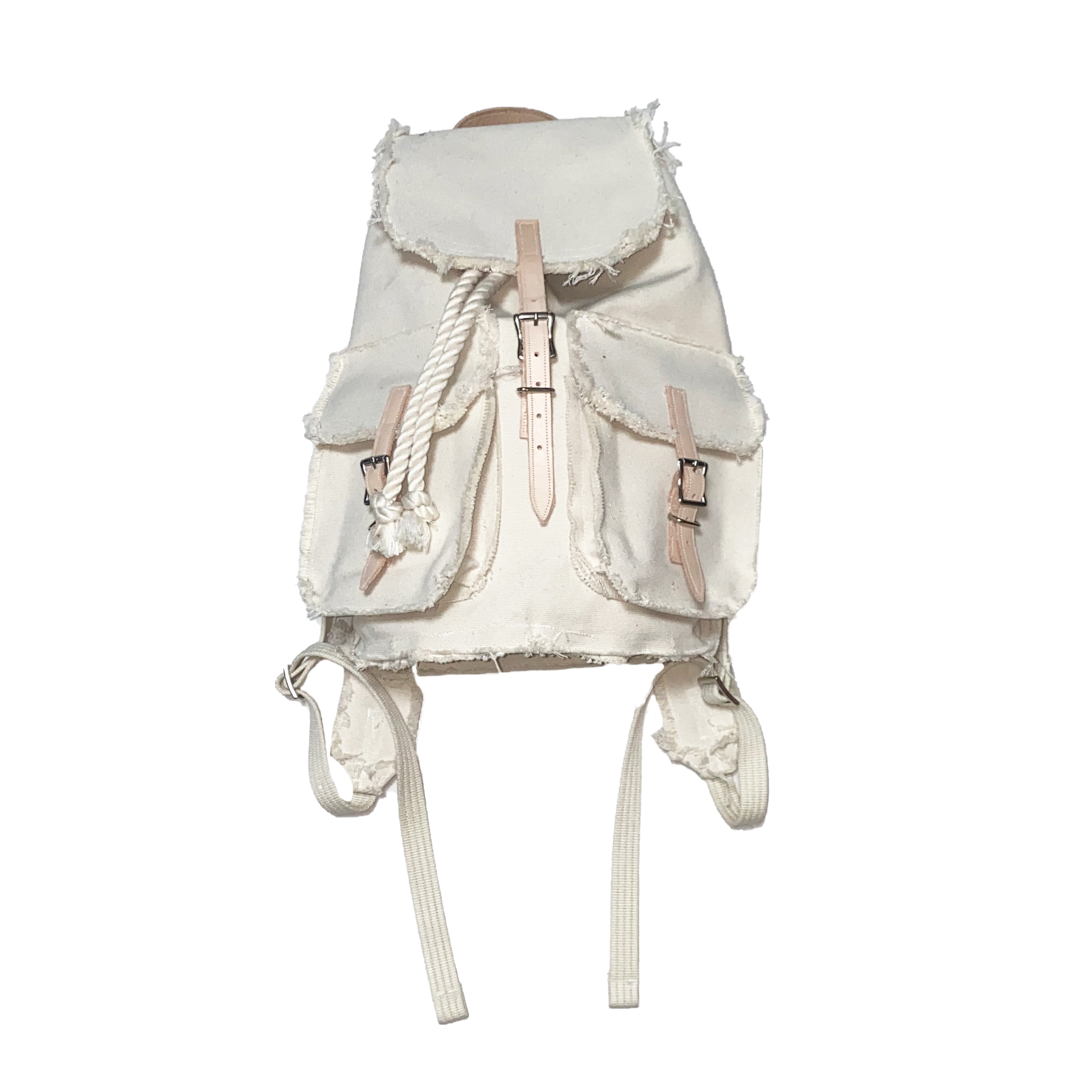 Small Backpack "Prototype005" / White - 画像1