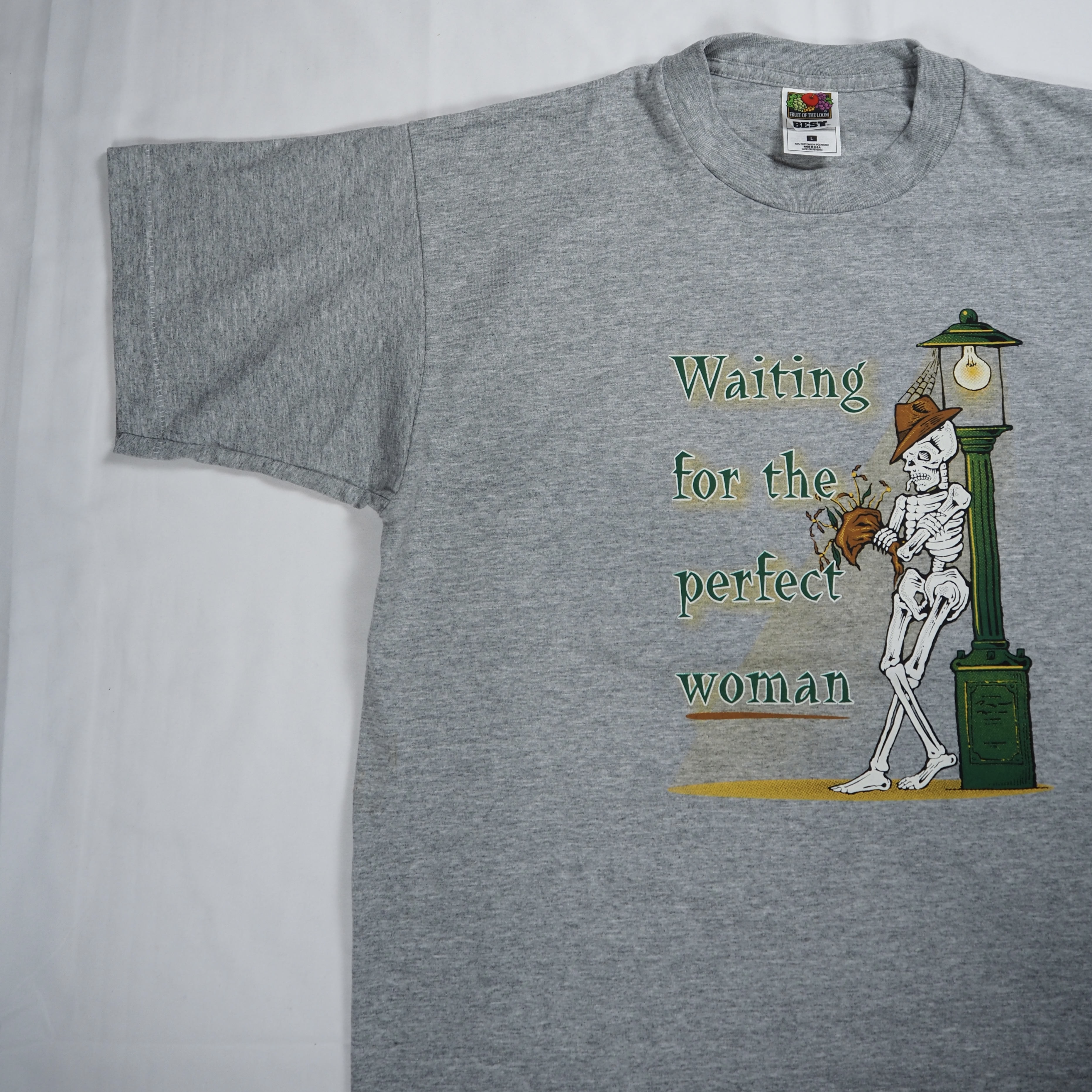 90’s フルーツタグ スカルTシャツ Lサイズ の画像 4