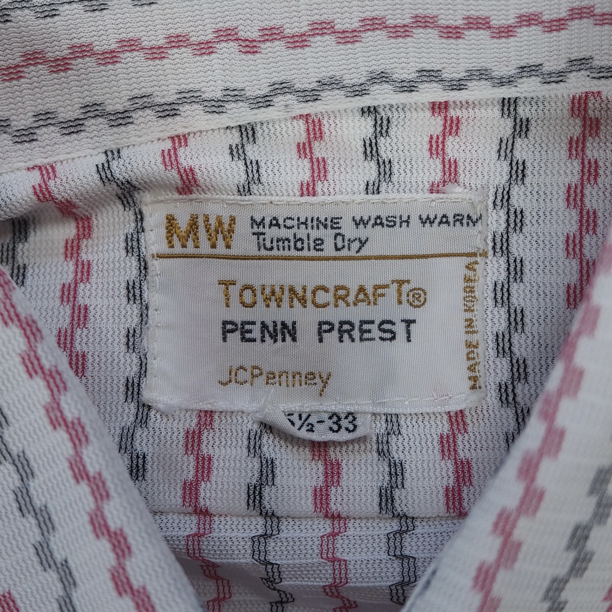 70’s Towncraft 半袖シャツ Mサイズ の画像 5