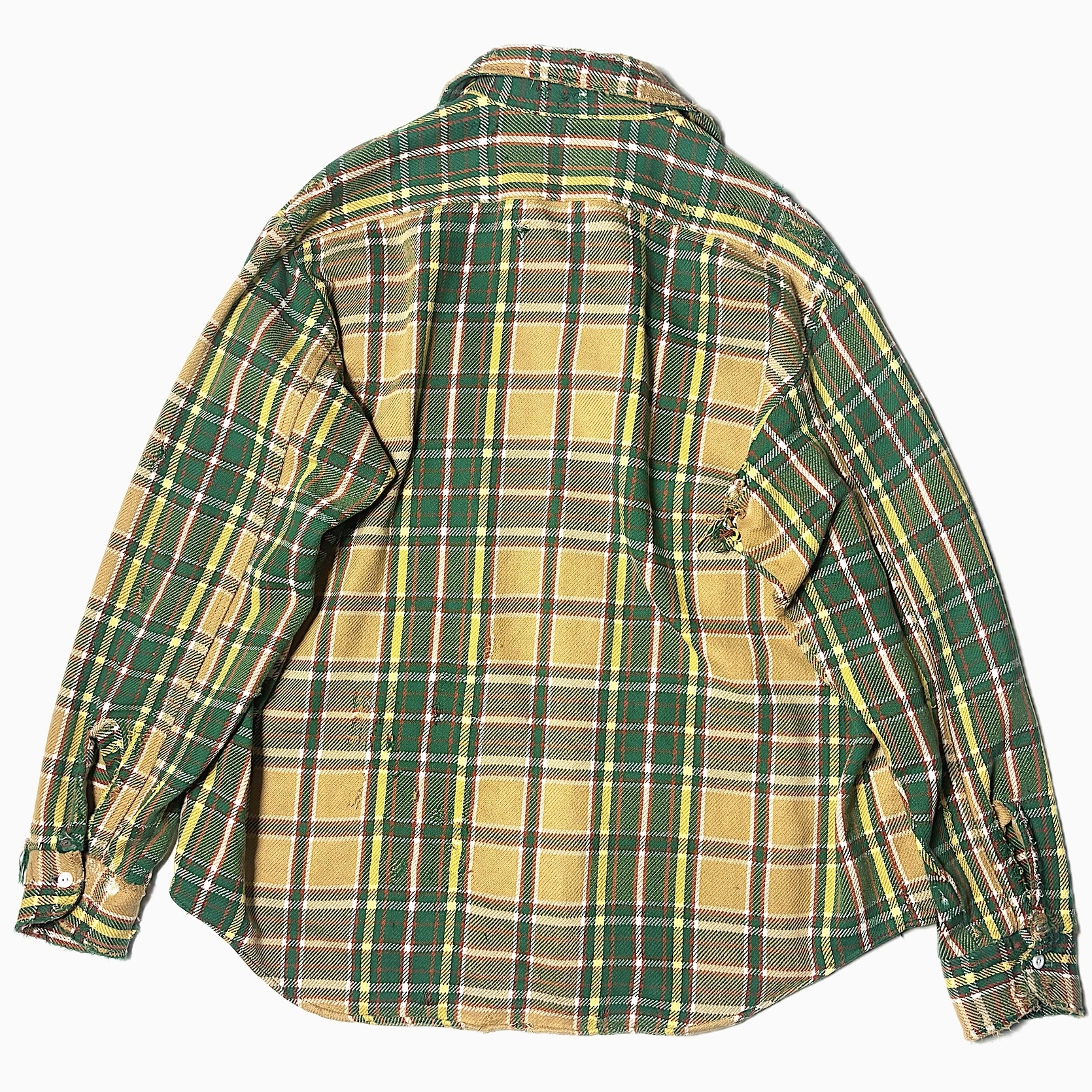 Vintage 70's【BIG MAC】Grunge Check Shirt の画像 2