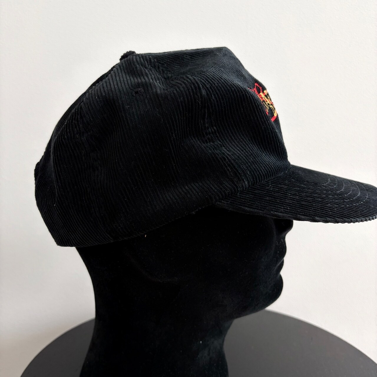 80s Harley-Davidson ハーレーダビッドソン コーデュロイ キャップ  スナップバック の画像 2
