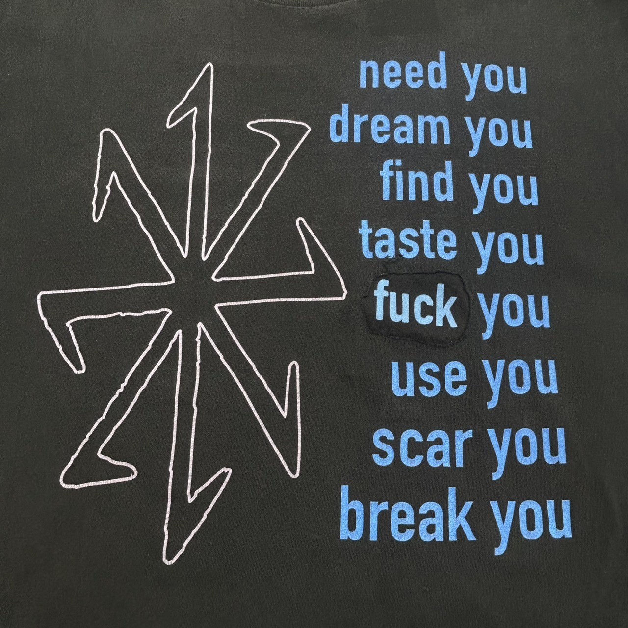90s Nine Inch Nails Vintage Band T-Shirt XL の画像 5