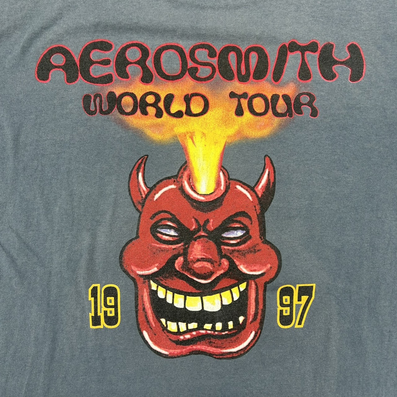 Aerosmith “Nine Lives” Graphic Vintage Band T-Shirt – XL の画像 6