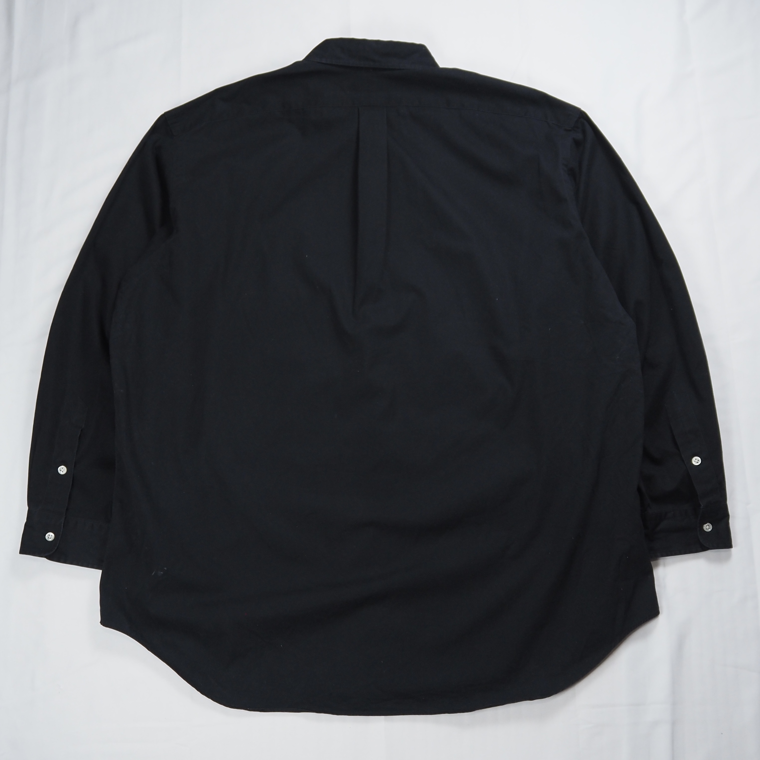 90’s Ralph Lauren Blake BDシャツ ブラック XL の画像 12