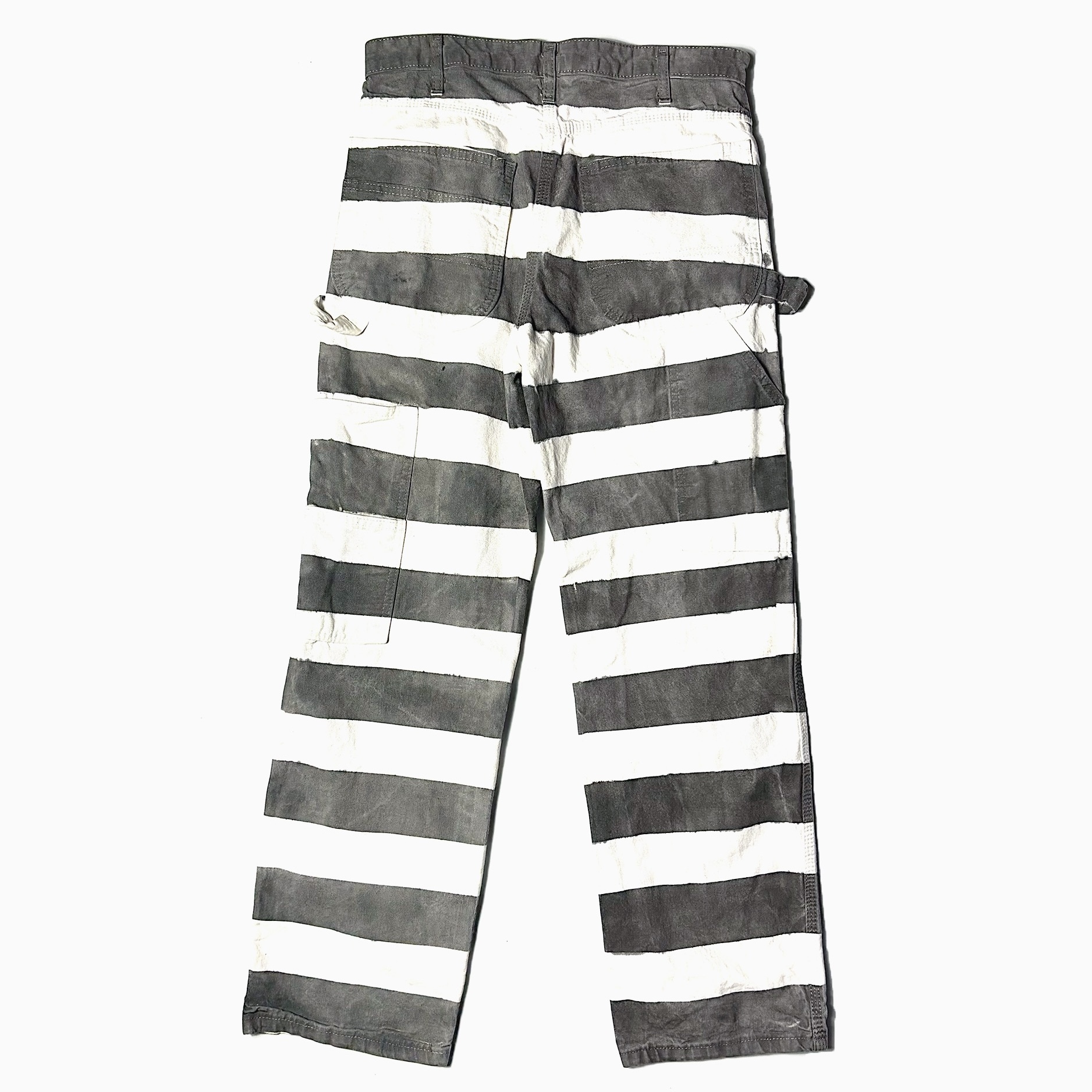 Y2K【Dickies】Striped Painter Pants の画像 2
