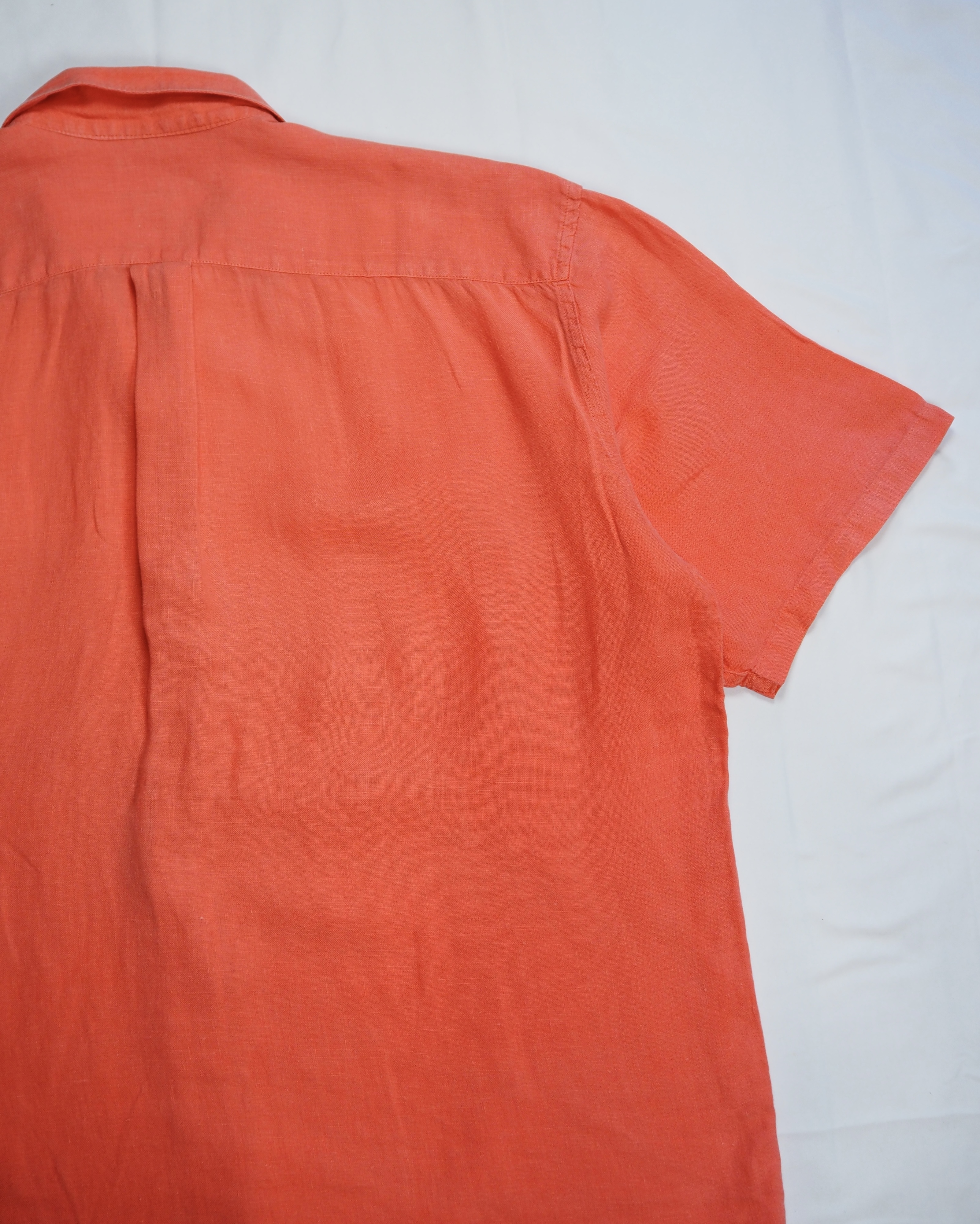 90’s Banana Republic シルクシャツ ピンク XL の画像 13