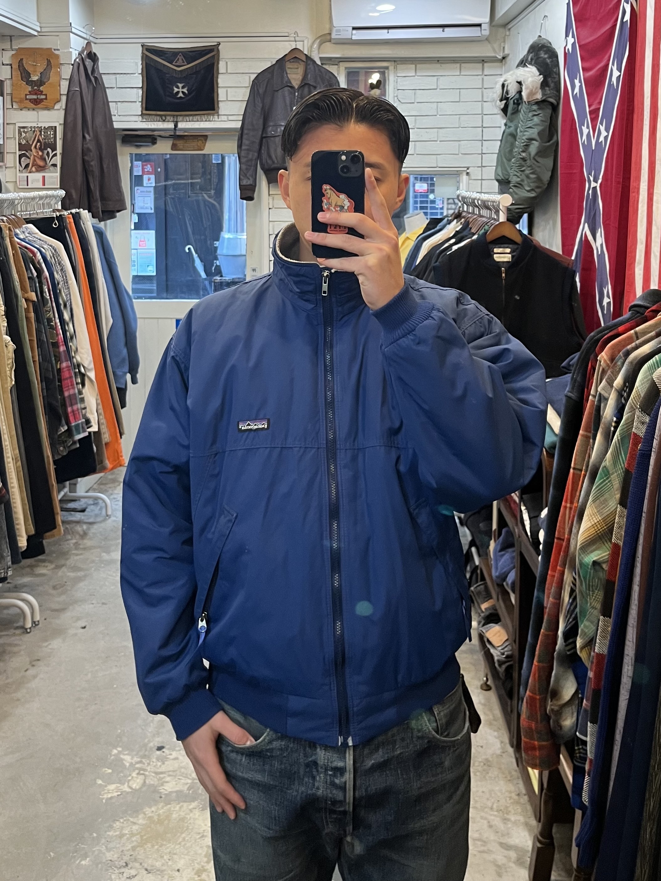 90’s Patagonia シェルドシンチラ Mサイズ ブルー の画像 4