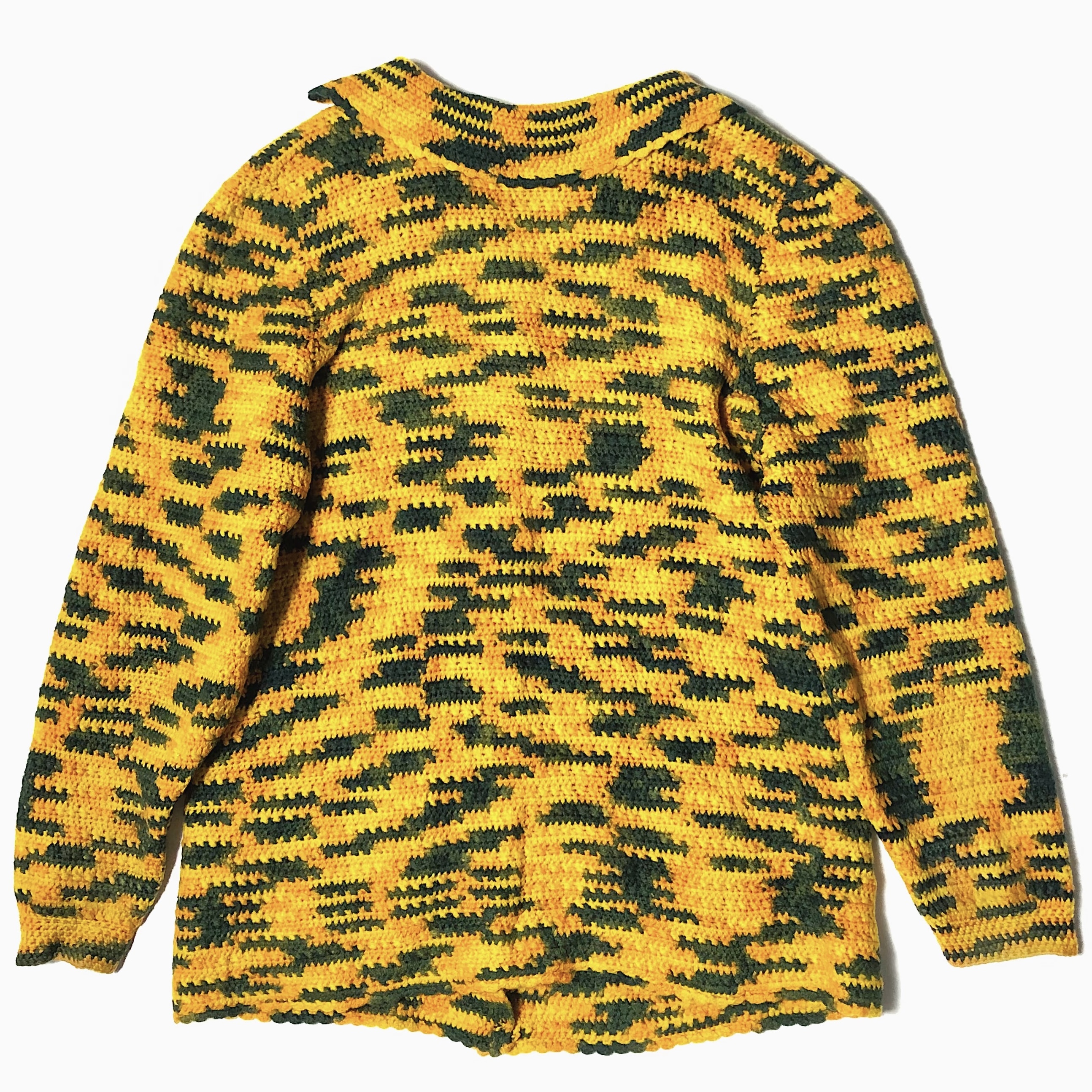 Vintage 70〜80's Patterned Knit Cardigan の画像 2