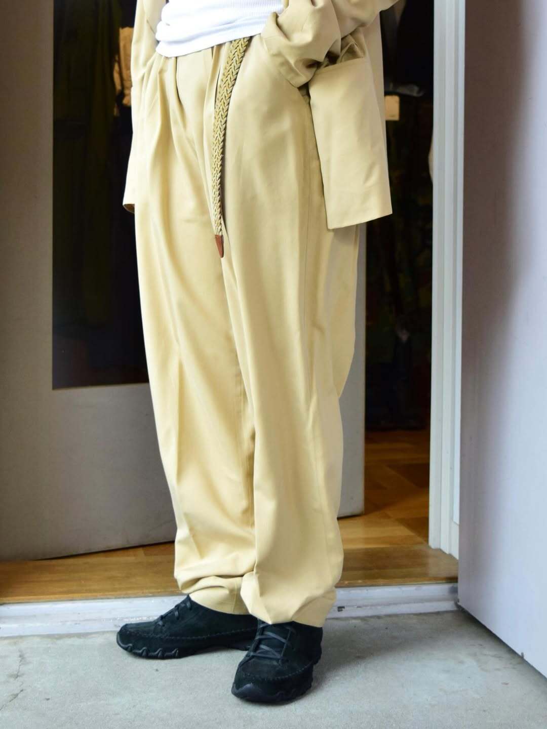 Silk jacket&pants set up の画像 6