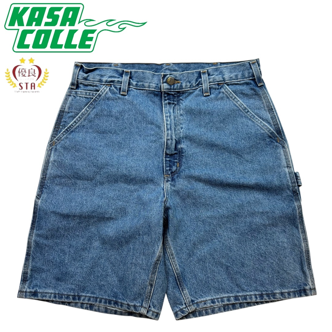 【CARHARTT】カーハート デニムペインターショートパンツ W34