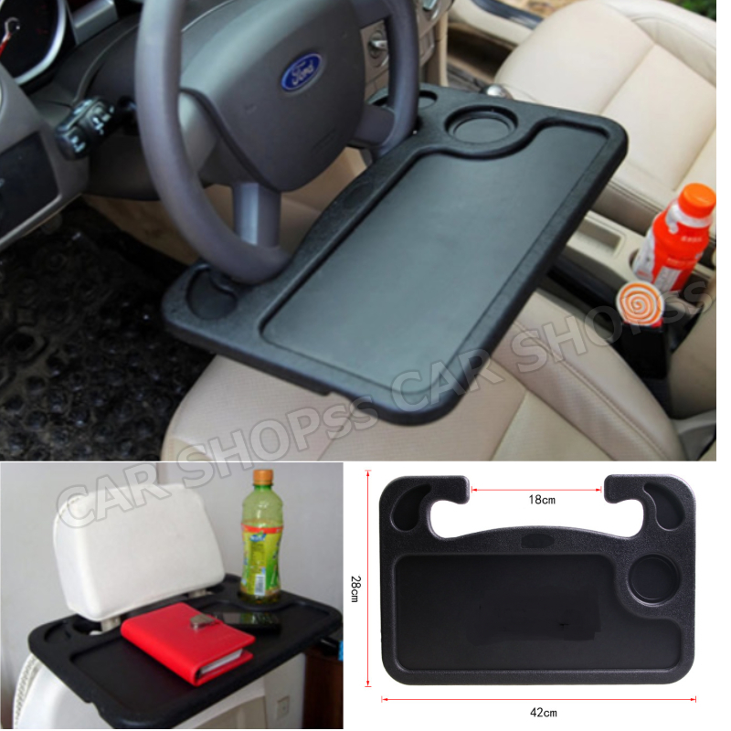 車用 便利グッズ テーブル ハンドル カー用品 車用品 ボード 2way 車内 食事 ビジネス 勉強 新品 簡単取付 車 トレイ 車載 黒
