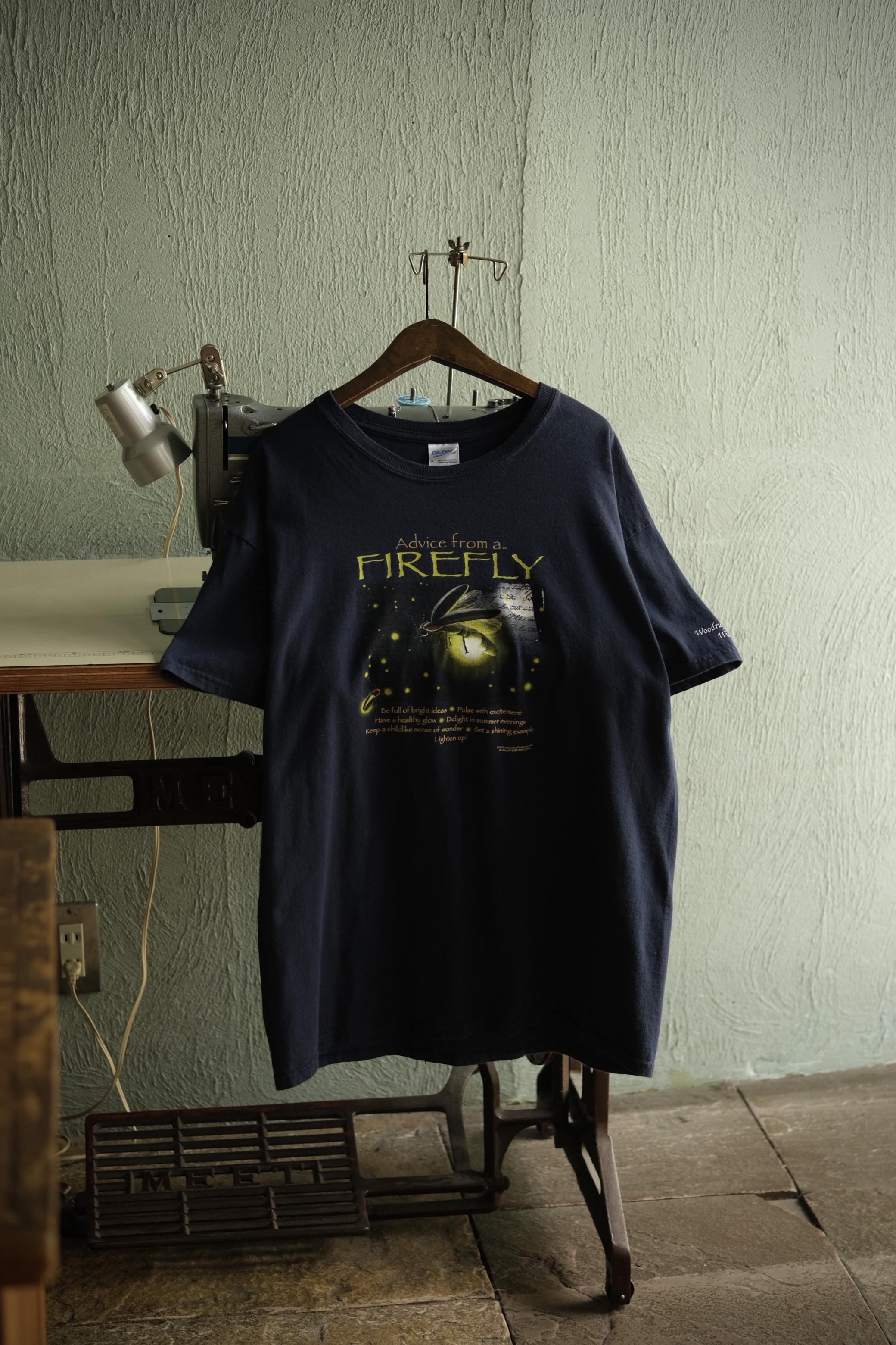 Utah/"Advice from a Firefly" print tee shirt