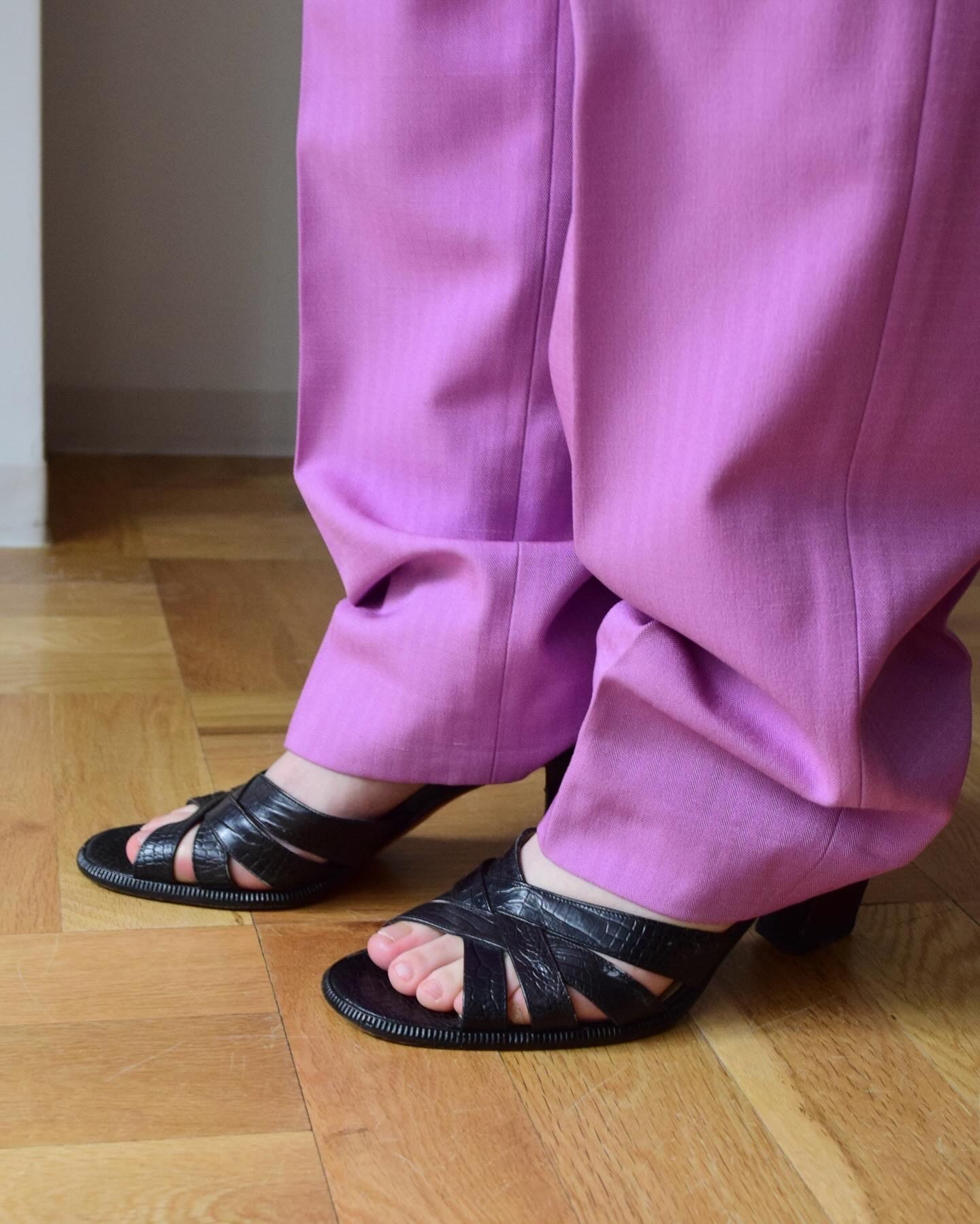 Polyester easy slacks〜dead stock〜① の画像 4