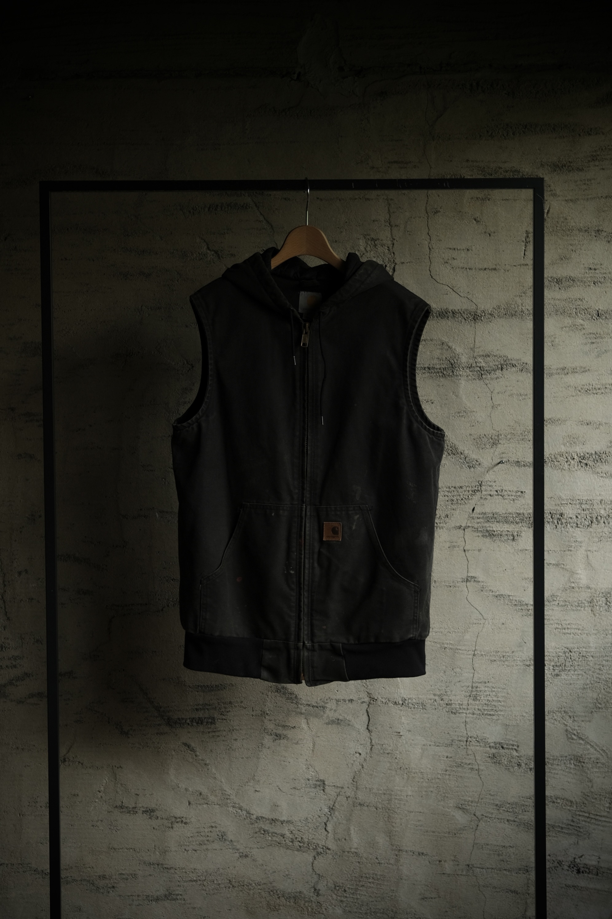 Utah/"Carhartt" hooded duck vest/made in usa