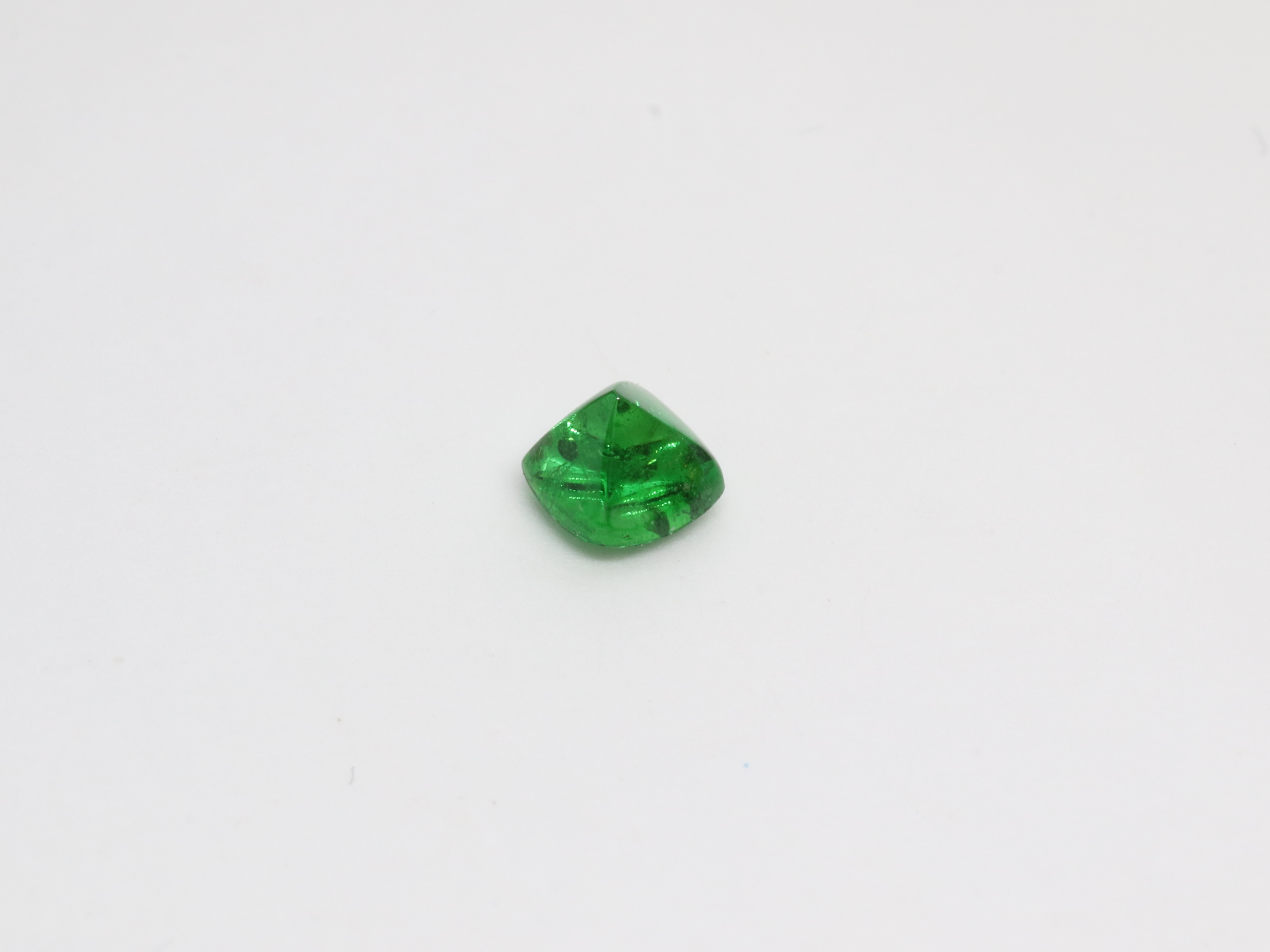 シュガーローフツァボライト ガーネット ルース 0 48ct カピルのお店 デルミリオーレ シュガーローフツァボライト ガーネット ルース 0 48ct カピルのお店 デルミリオーレ
