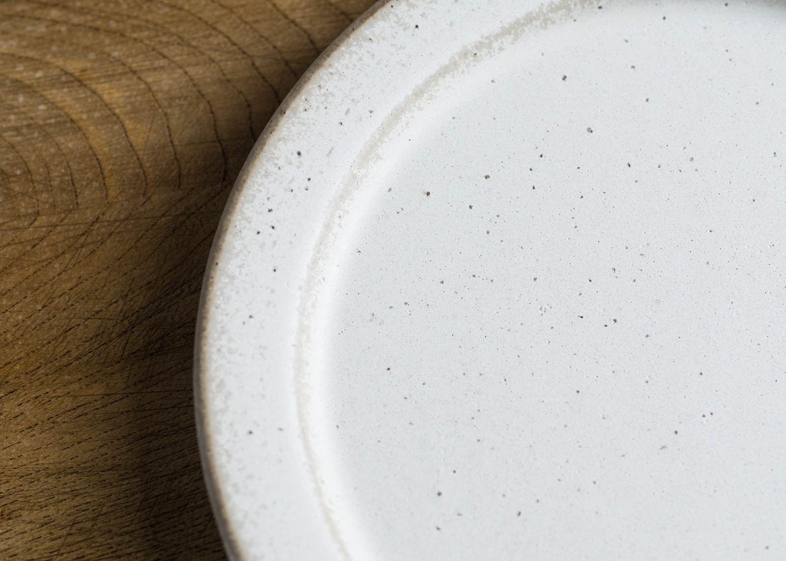SHIROUMA 洋皿 21cm 白 中皿 プレート／長谷川 哲也 | 手作りの器・食器のセレクトショップ ならびや商店
