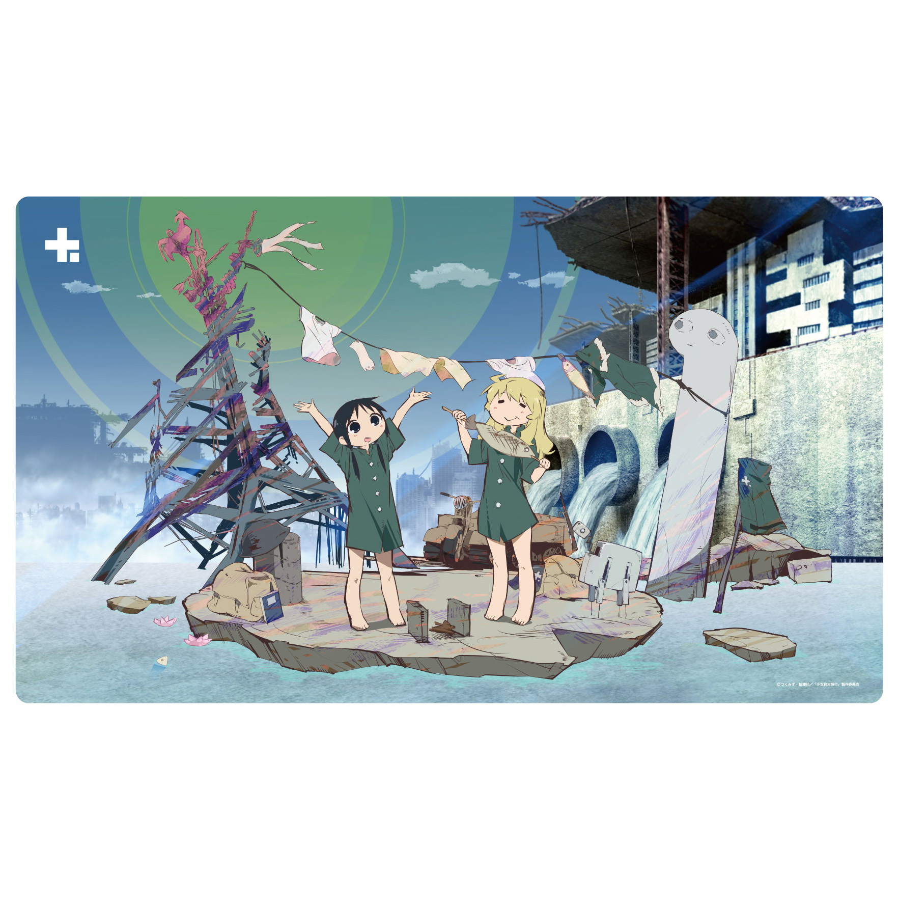 少女終末旅行 少女終末日和 ラバーマット Groove Garage オンラインストア 少女終末旅行 少女終末日和 ラバーマット Groove Garage オンラインストア