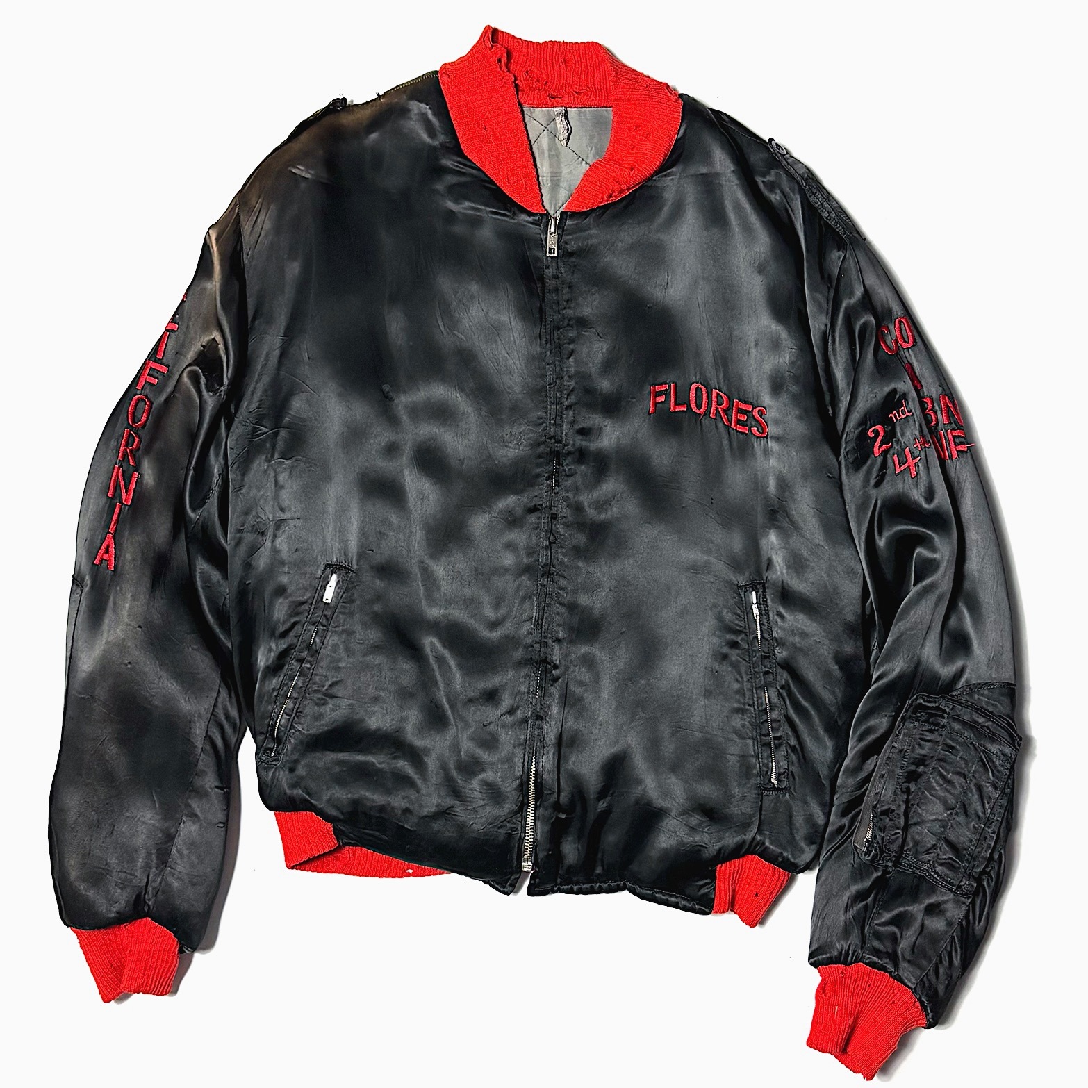 Vintage 70's "STUTTGART GERMANY" Souvenir Jacket の画像 2