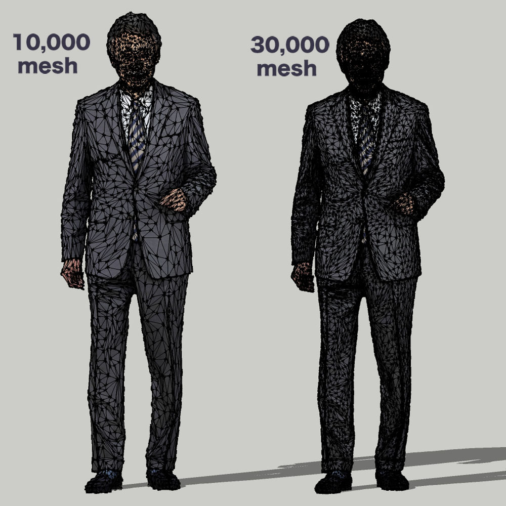 SketchUp素材 3D人物モデル ( Posed ) 045_Ken - 画像3