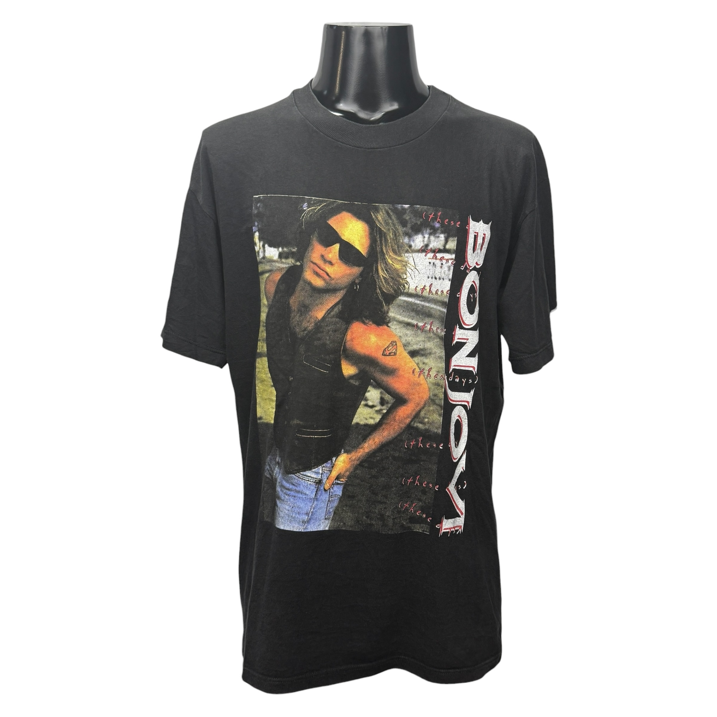 【BON JOVI】ボン・ジョヴィ “THESE DAYS 1996 TOUR” 90’s Vintage Tシャツ