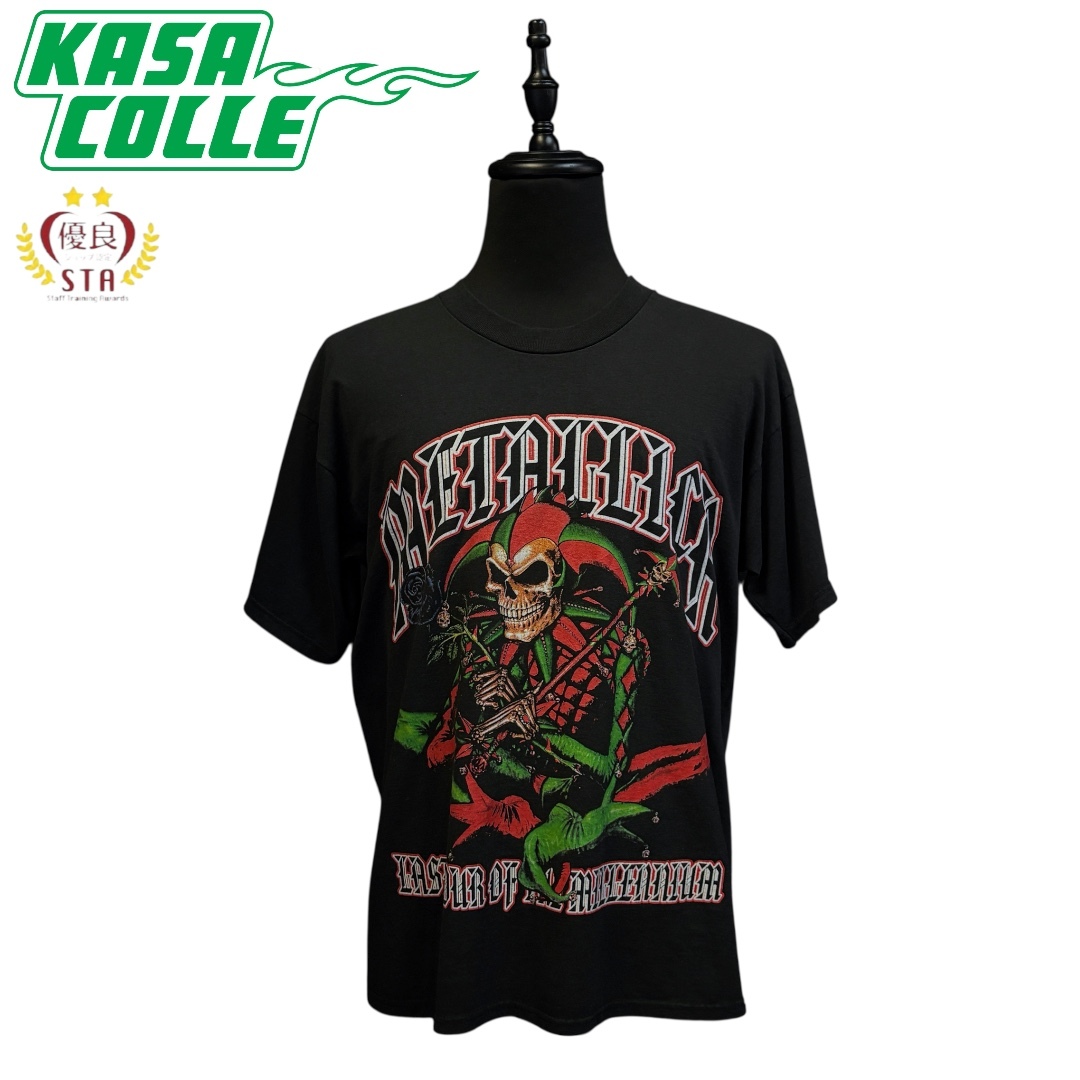 【METALLICA】 メタリカ Last Tour Of Millennium Vintage Tシャツ XL相当