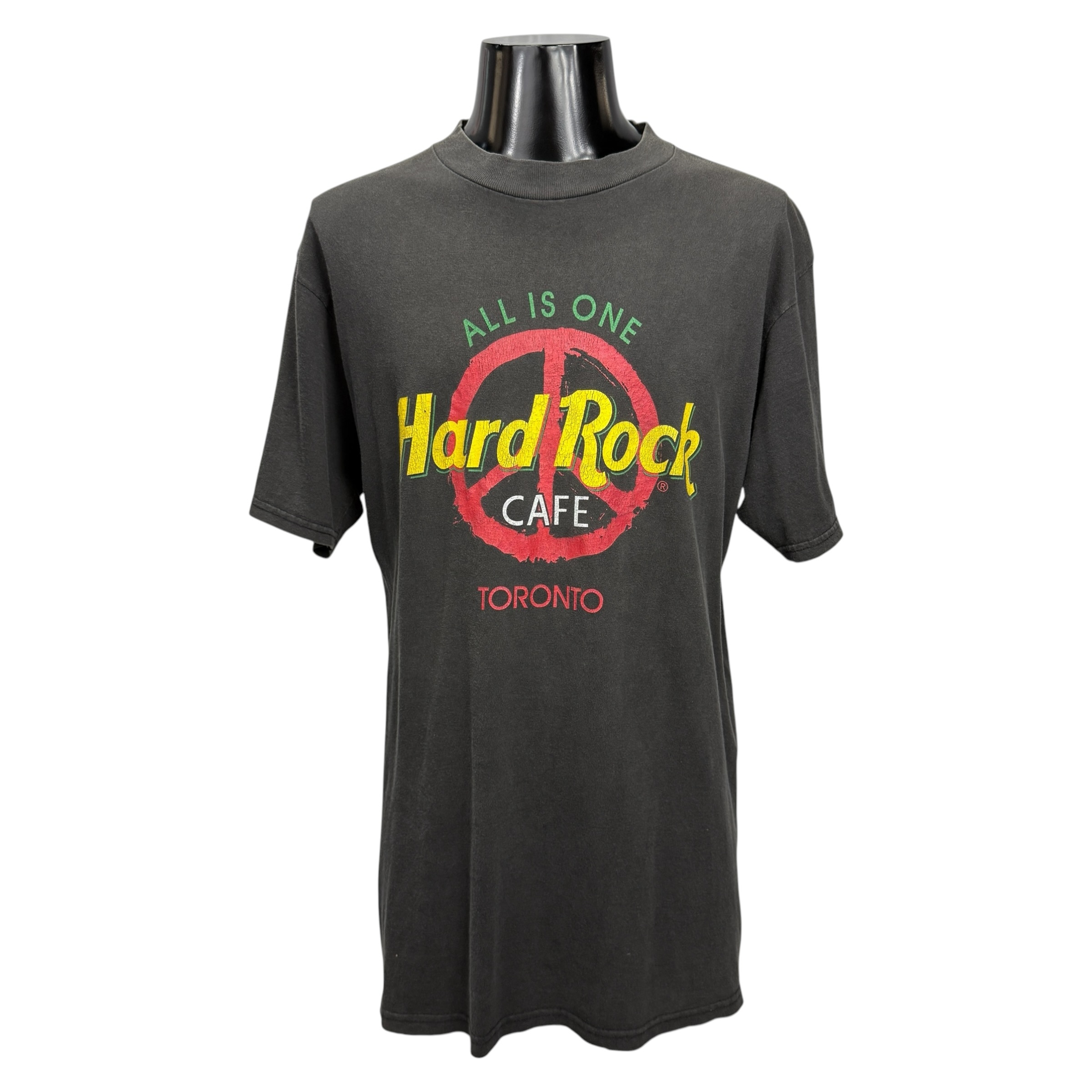 【Hard Rock CAFE】ハードロックカフェ “ALL IS ONE / TORONTO” 90’s Vintage Tシャツ