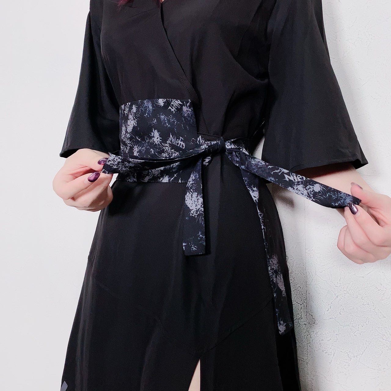 帯付きladies Long ワンピース 彼岸花 Cross Nier