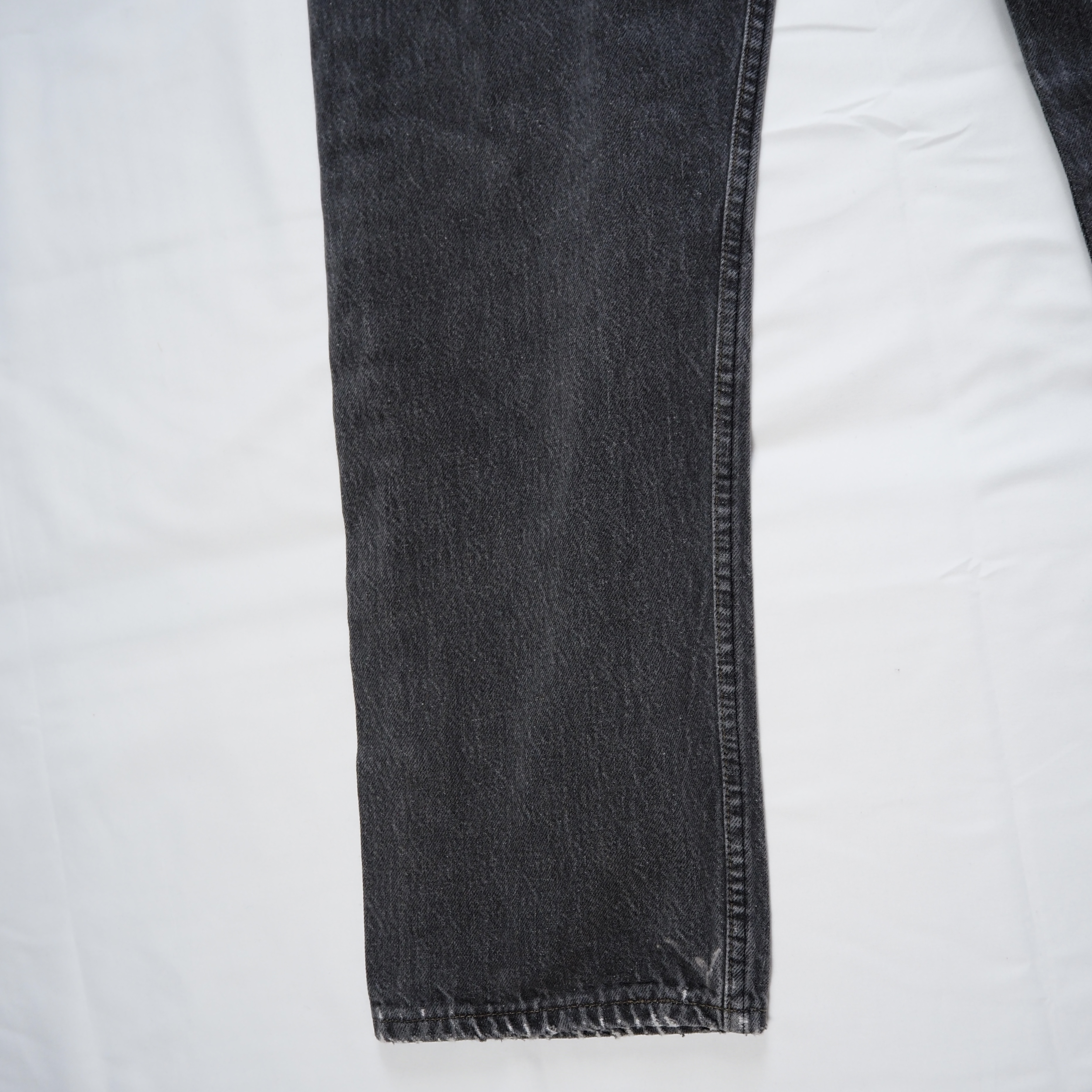 90’s Levi’s 501 先染めブラックデニム 34×30 の画像 18