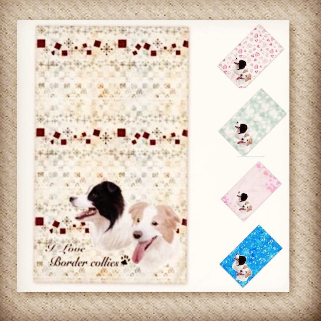 ボーダーコリー バスタオル デザイン込価格 Five K Crafts