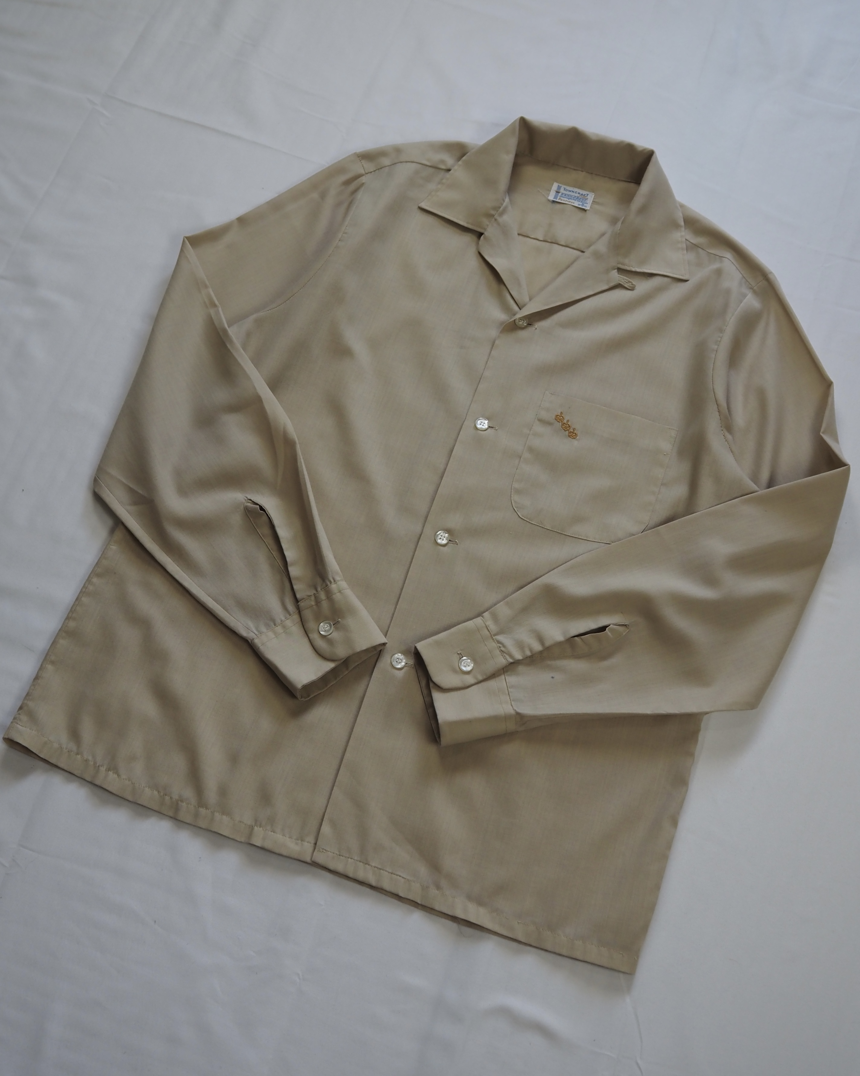 70’s Towncraft ポリコットンシャツ の画像 3