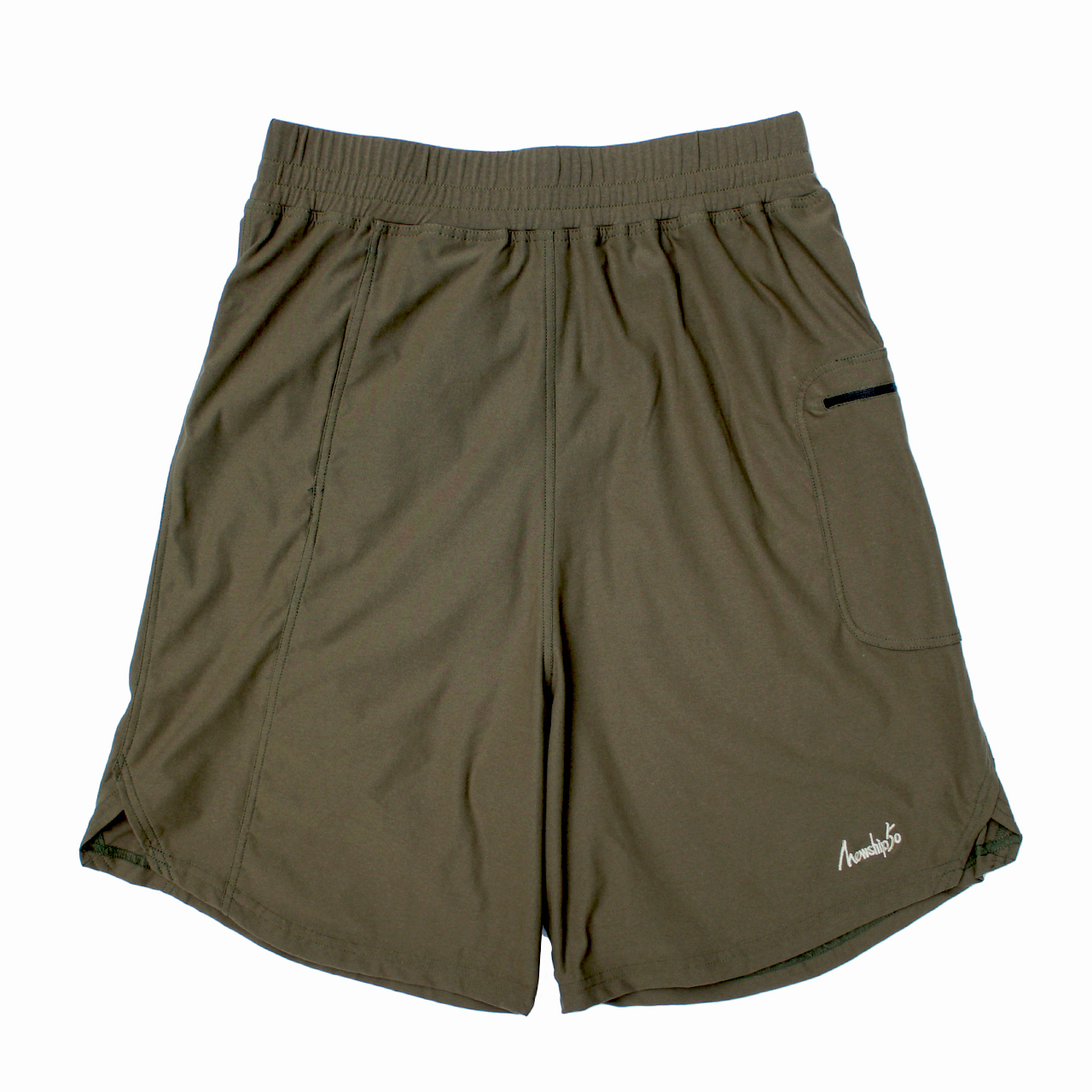 LOGO street shorts <Khaki×Khaki> - 画像1