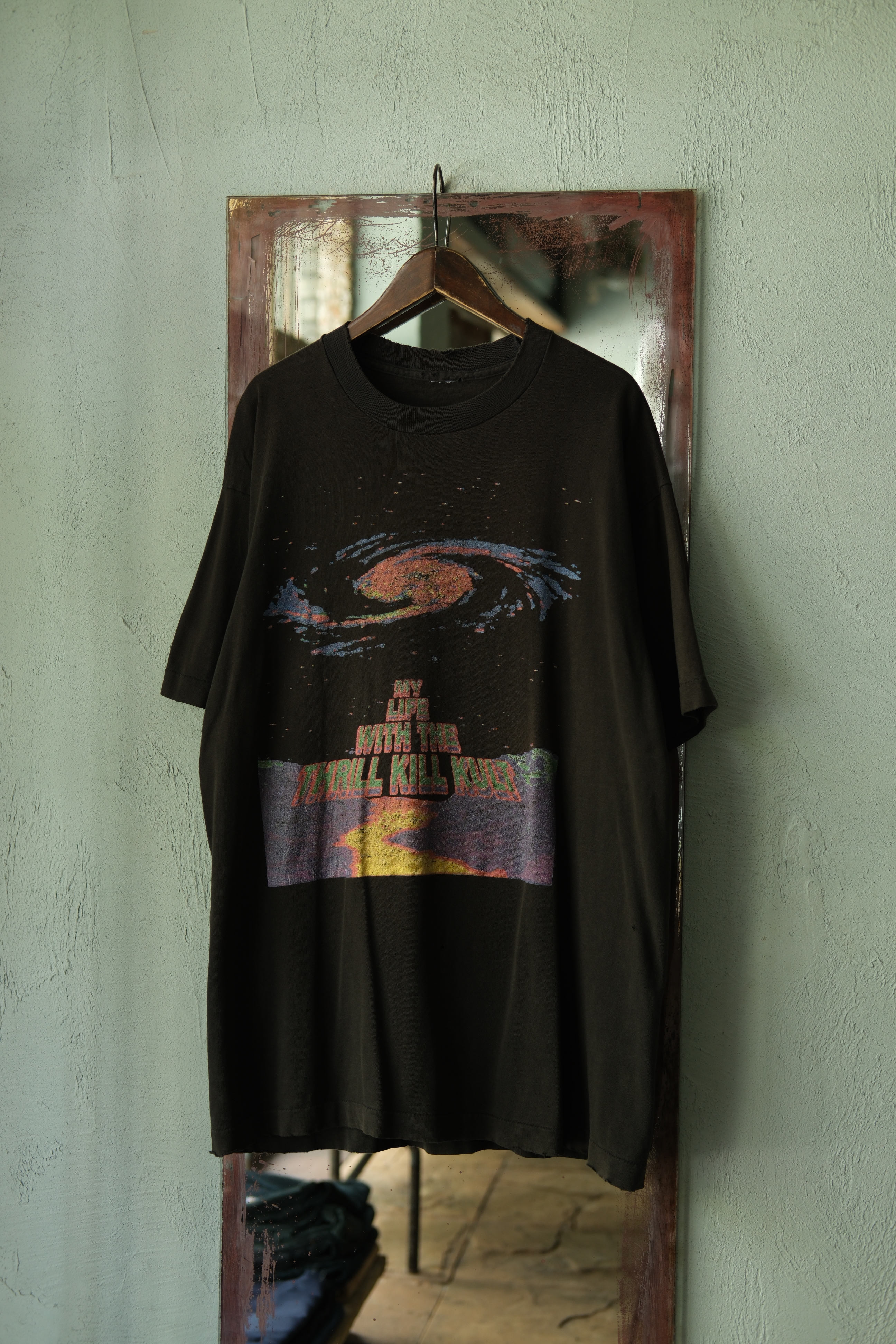 Utah/90's "MY LIFE WITH THE THRILL KILL KULT" band t-shirt