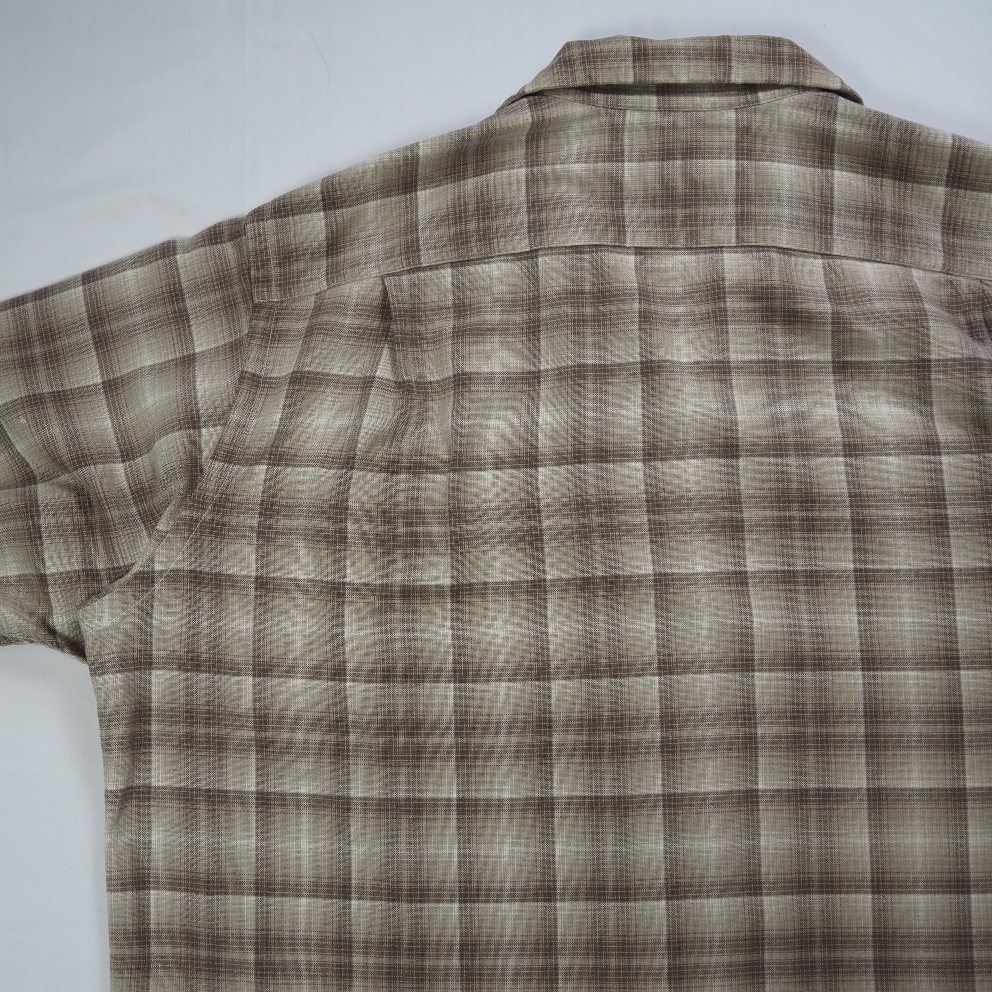 【9/23 20:00入荷】90's POLO Sports シャツ オンブレ ブラウン Lサイズ の画像 13