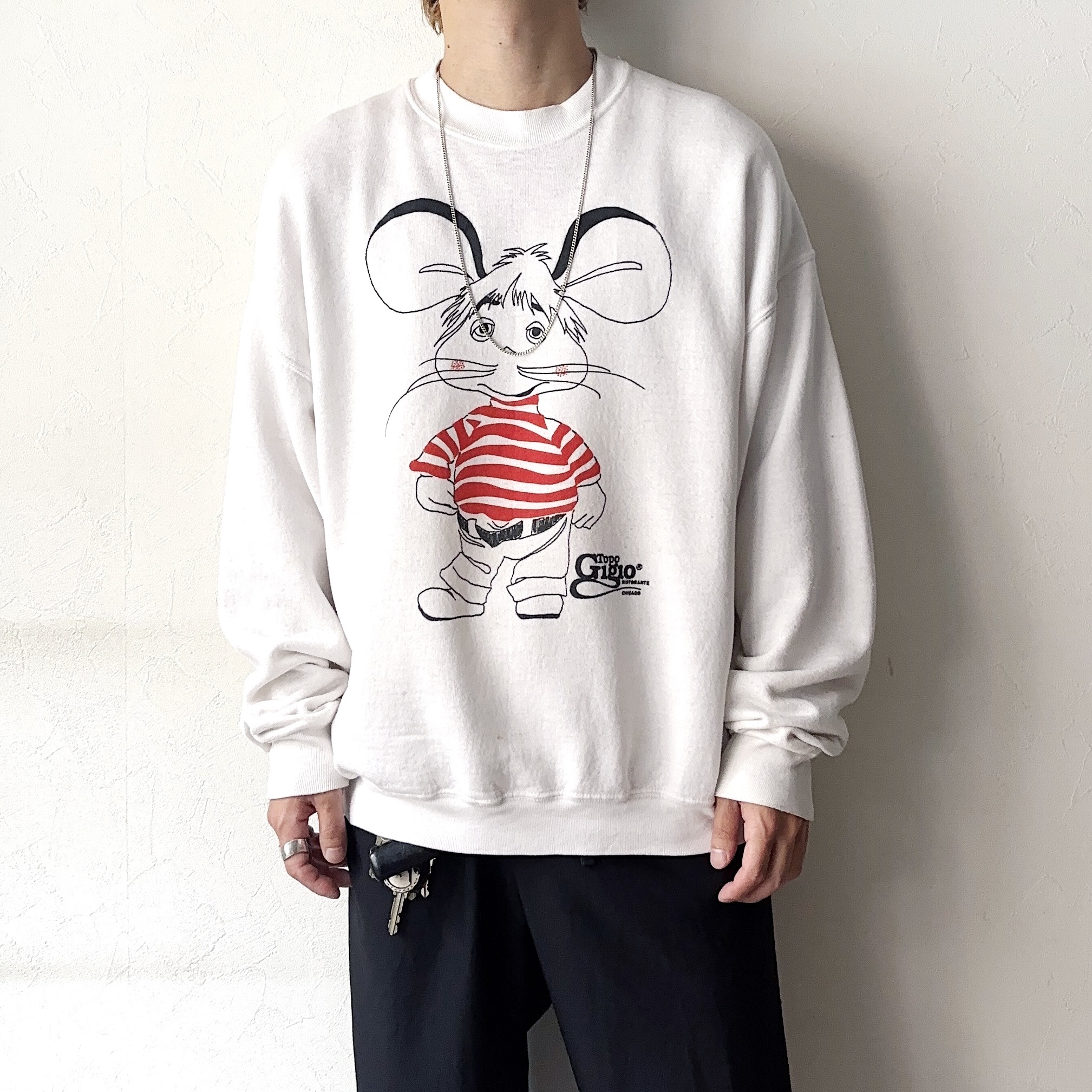 Vintage 90's "Topo Gigio" Sweat の画像 3