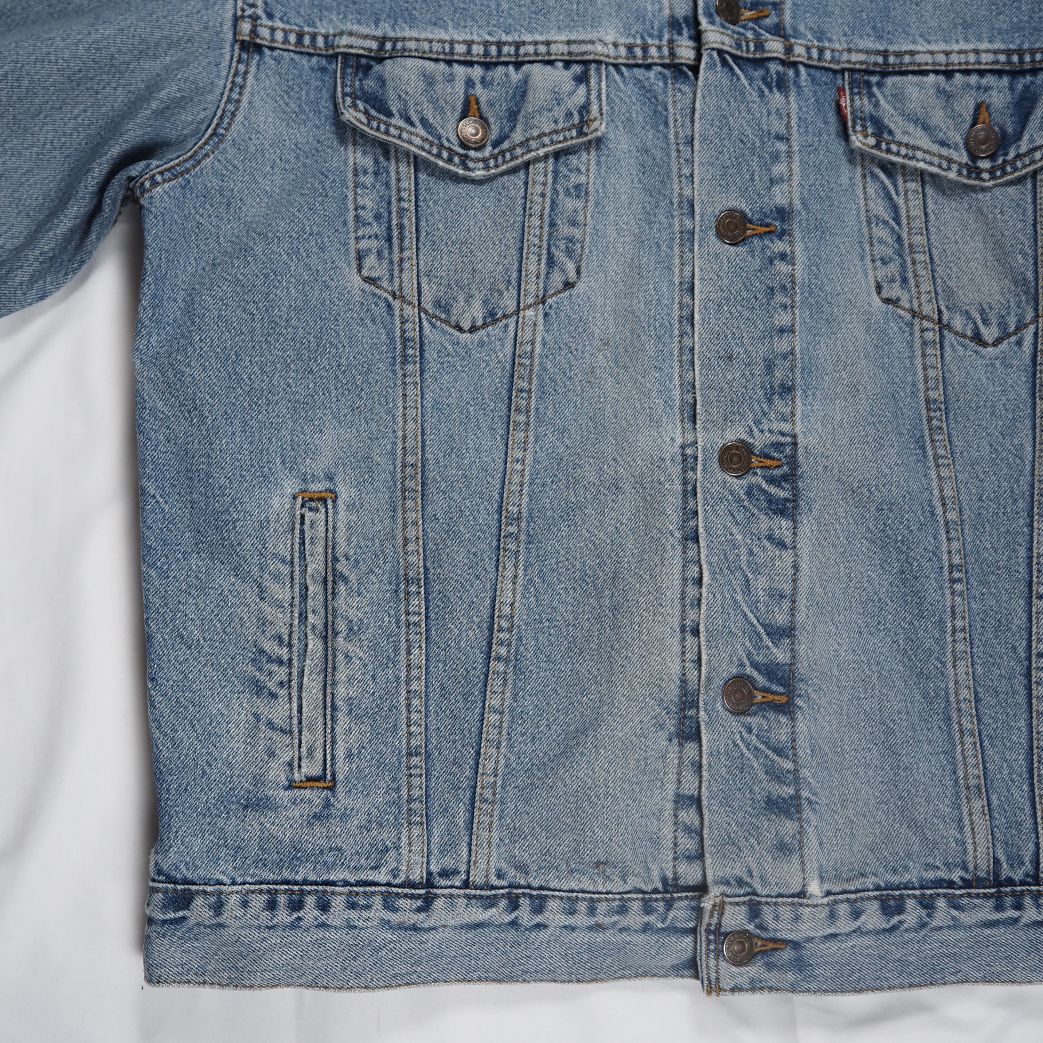 90’s Levi’s 70507 デニムトラッカージャケット XL アメリカ製 の画像 5